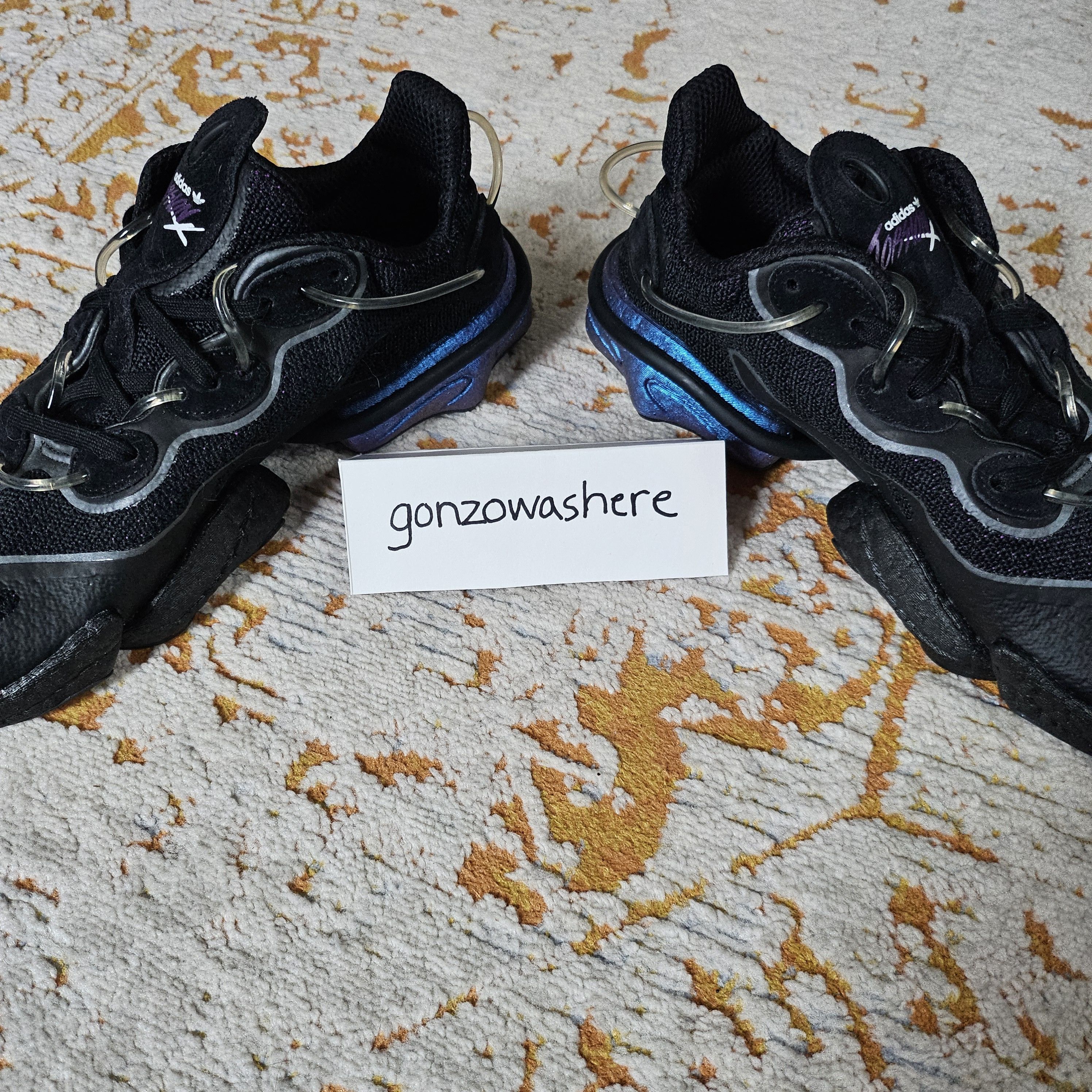 Adidas Torision X "Night Metallic" Size US 12 / EU 45 - 6 Thumbnail