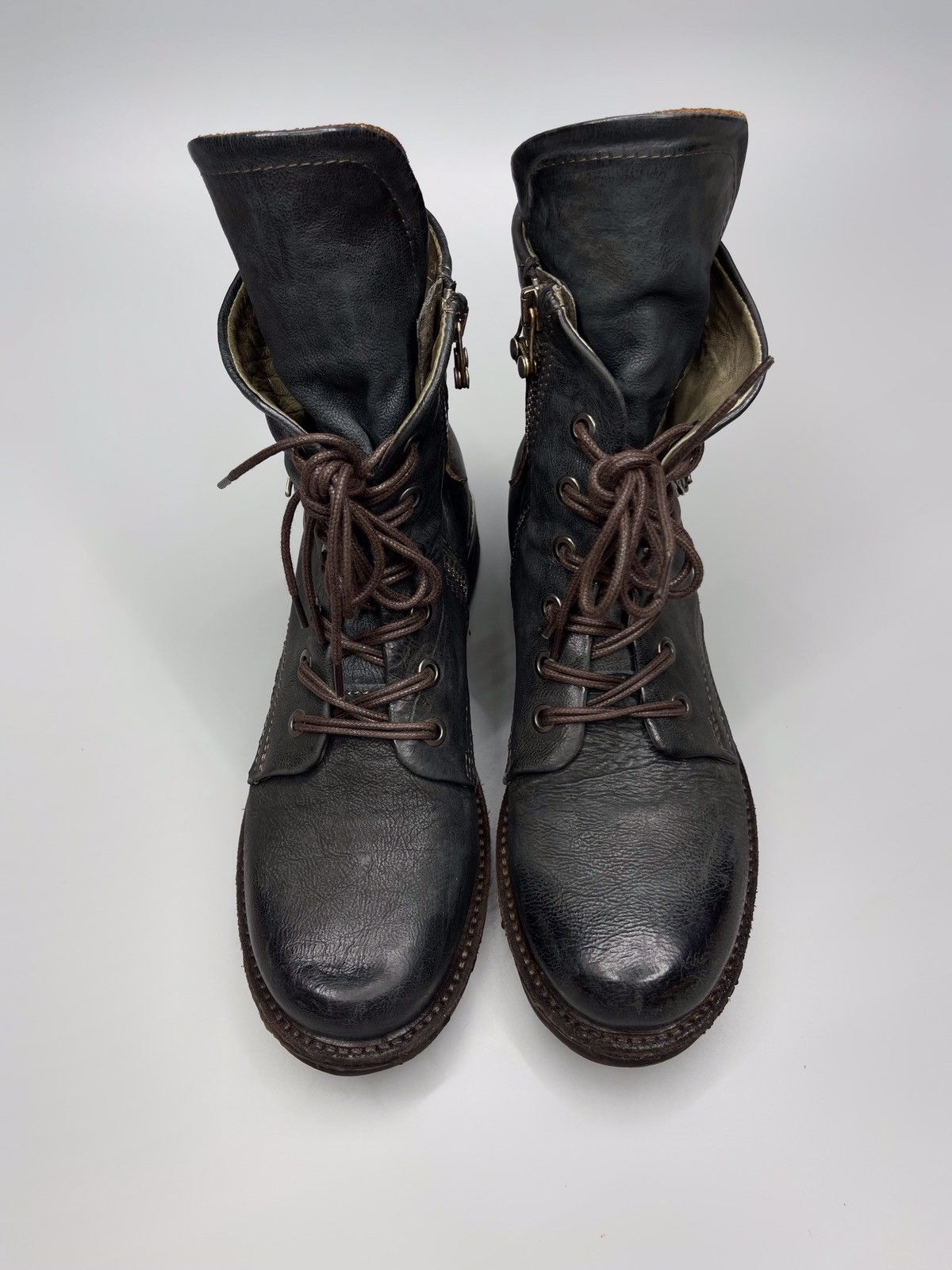 Japanese Brand × Vintage A.S 98 Boots Leather Style Rick Owens Size US 5 / EU 37 - 6 Thumbnail