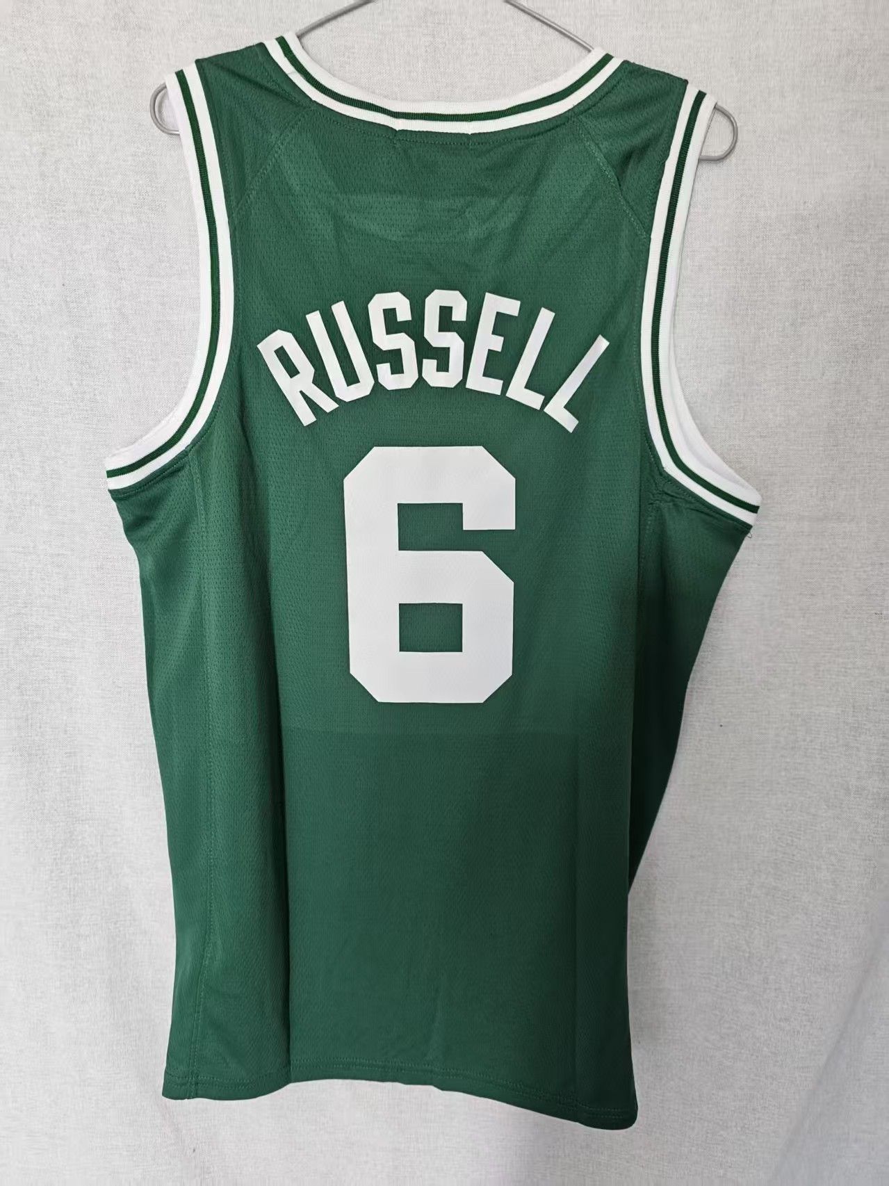 NBA Boston Celtics #6 Bill Russell Jersey Size US XL / EU 56 / 4 - 1 Thumbnail