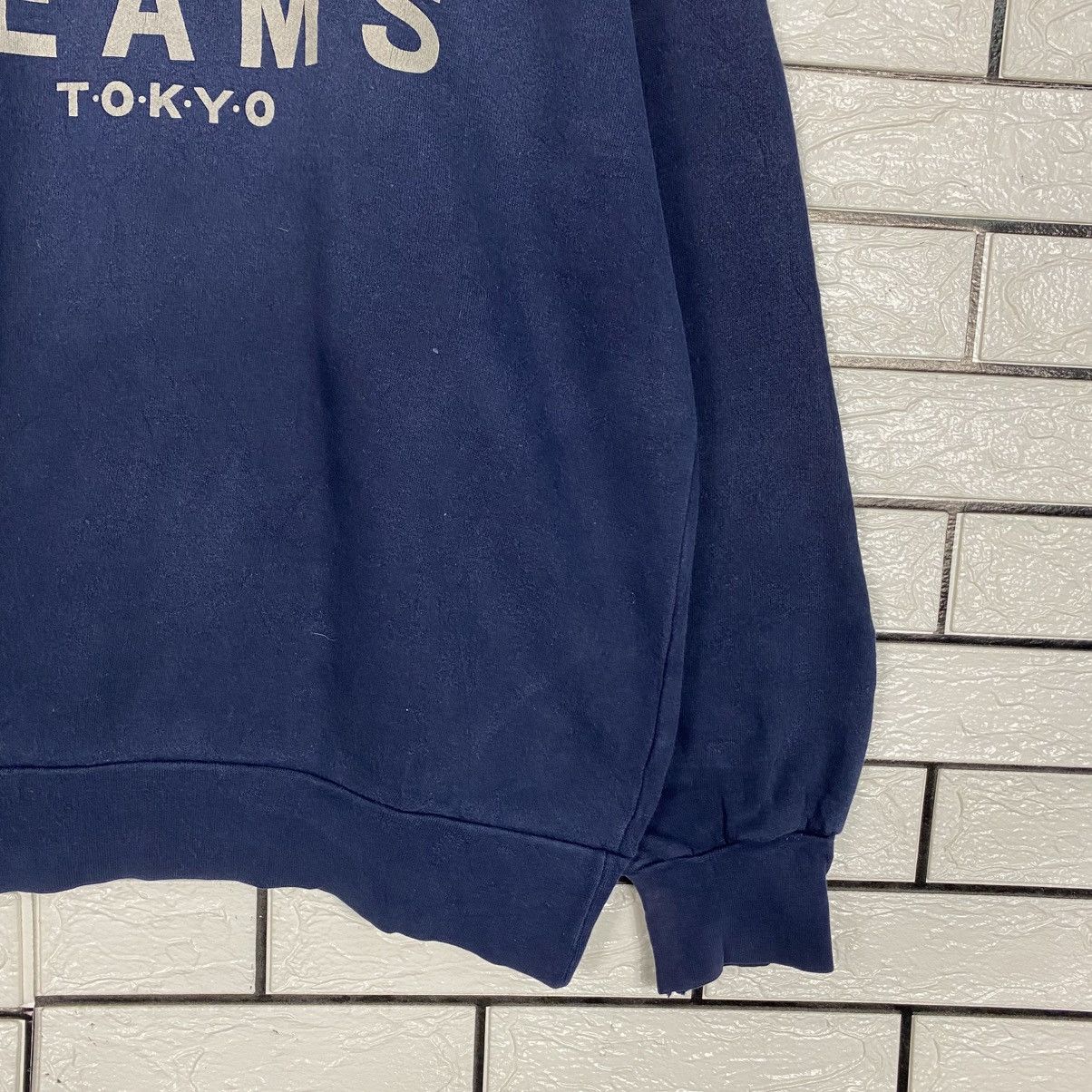 Issey Miyake Vintage Indigo Sweatshirt Beams Tokyo Big Logo Size US L / EU 52-54 / 3 - 6 Thumbnail