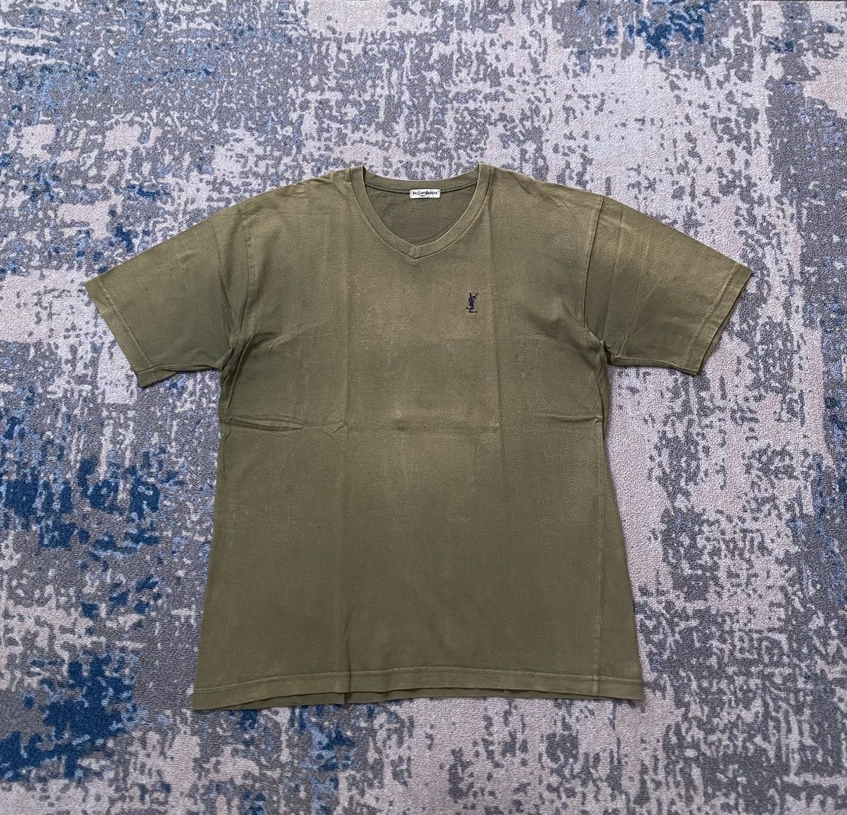 Yves Saint Laurent Sun Faded Yvesaintlaurent Tee Size US L / EU 52-54 / 3 - 1 Thumbnail