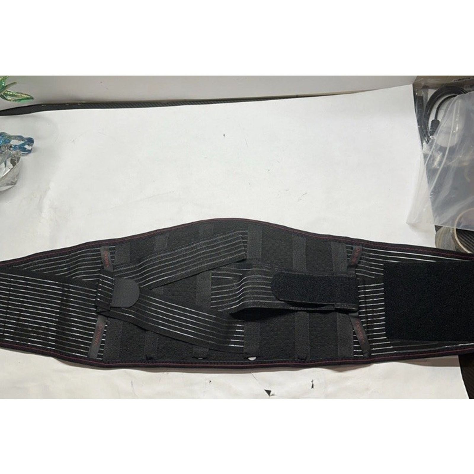 & Other Stories ORTONYX black /Red Lumbar Support Belt Sz. XS-M Size ONE SIZE - 7 Thumbnail