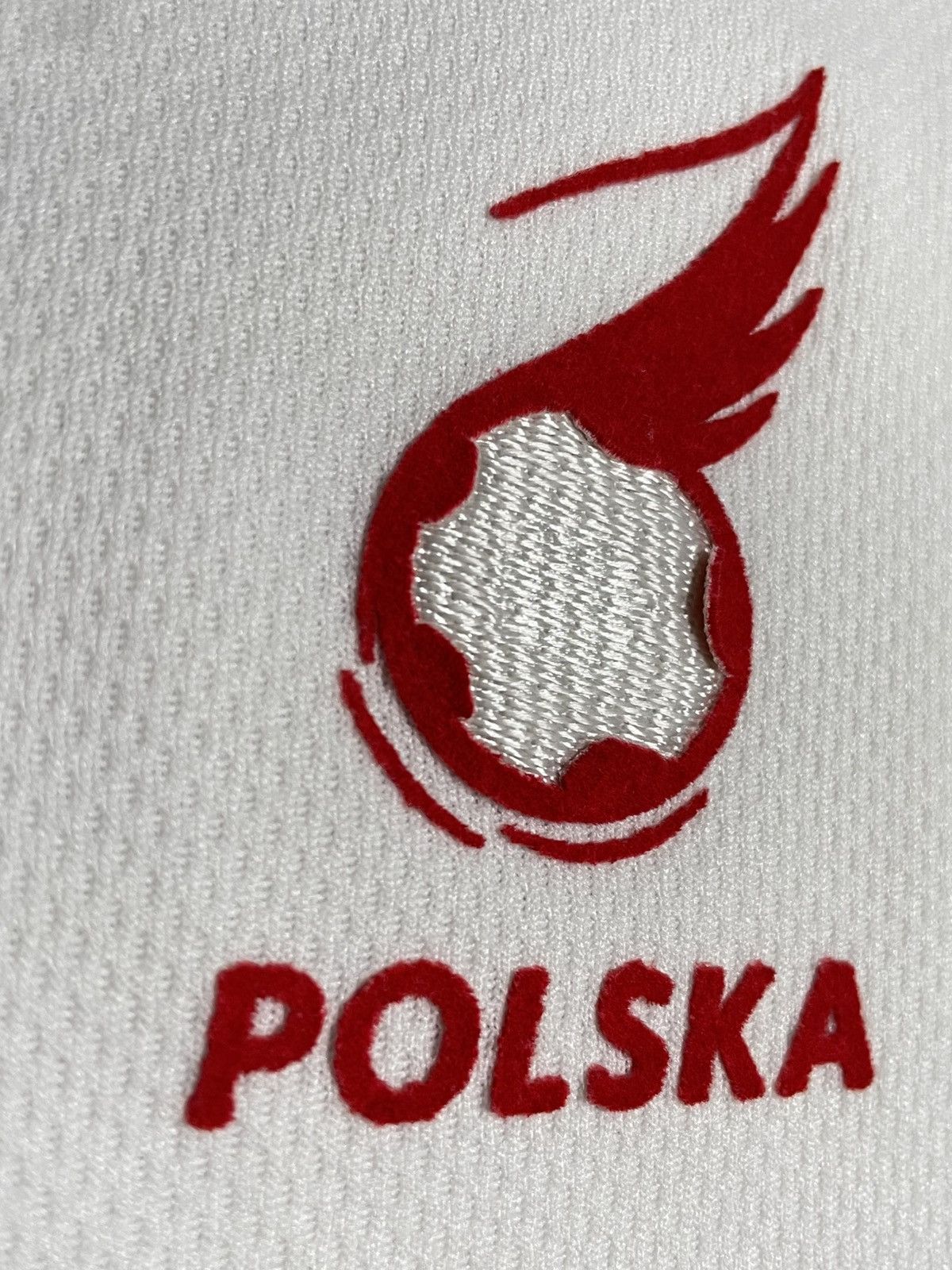 Puma Vintage White Jersey Puma Poland Polska Drip Swag Size US L / EU 52-54 / 3 - 8 Thumbnail