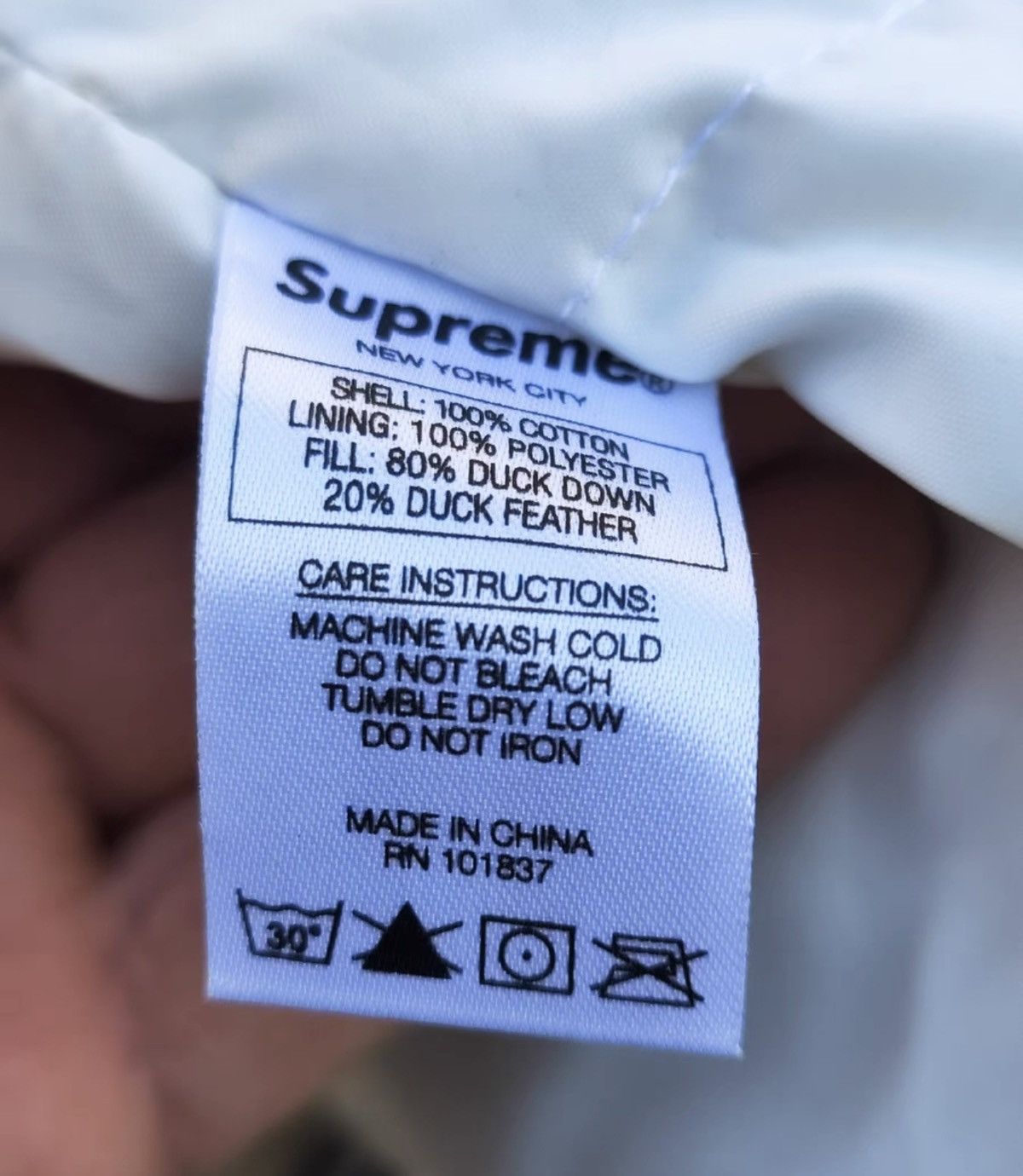 Supreme Supreme license puffy Jacket Size US XL / EU 56 / 4 - 4 Thumbnail