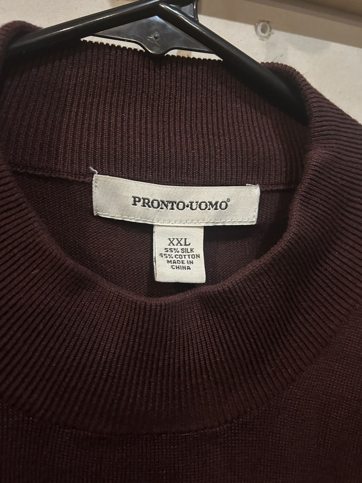 Pronto Uomo Pronto-Uomo brown long-sleeve Size US XL / EU 56 / 4 - 2 Thumbnail