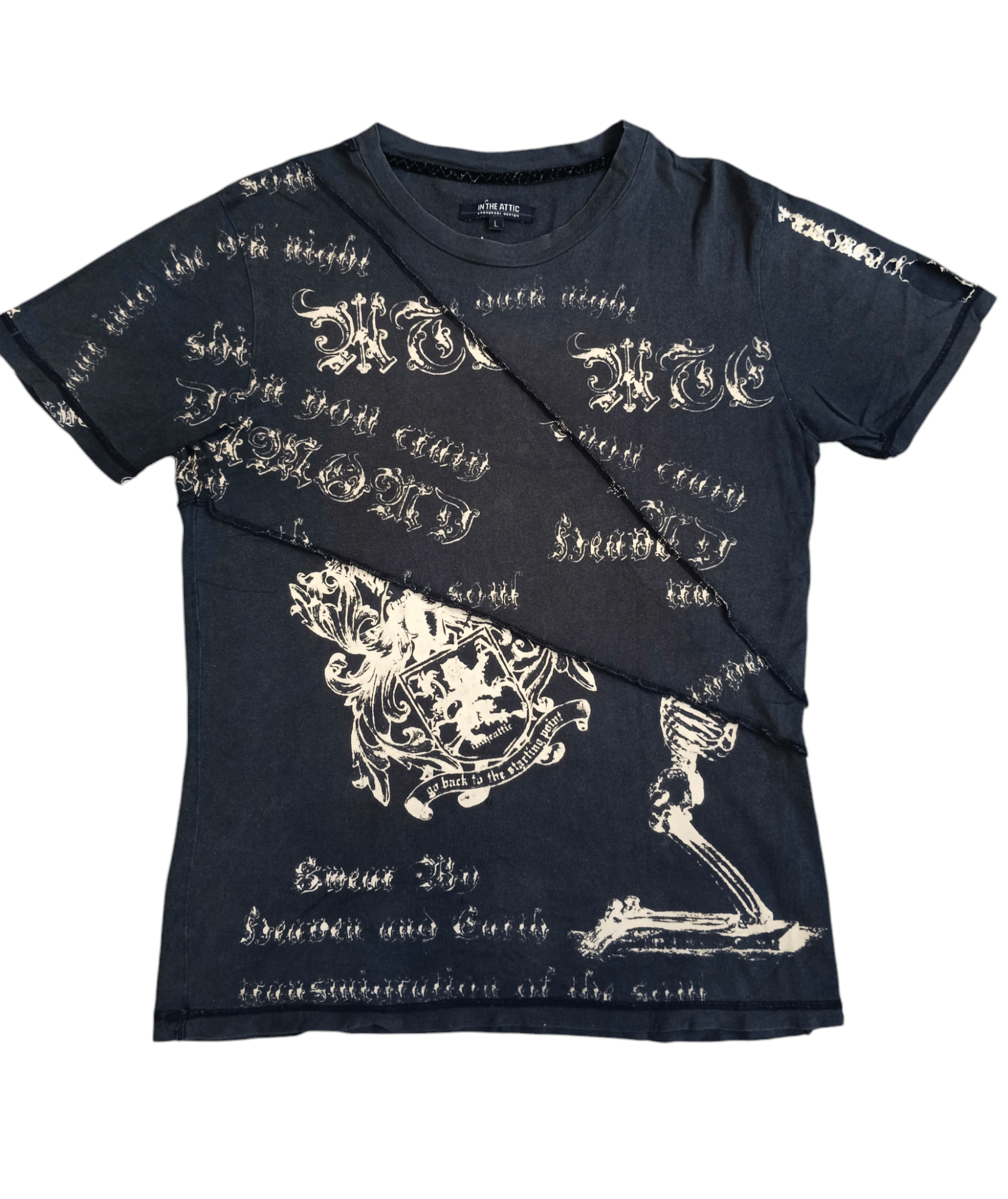 In The Attic SICK IN THE ATTIC RECONSTRUCTED FULLPRINT T SHIRT Size US M / EU 48-50 / 2 - 1 Thumbnail