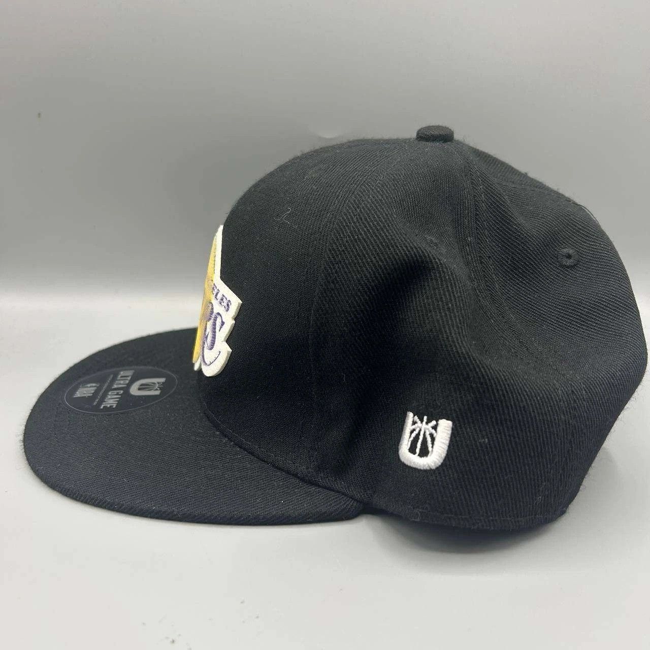 Other Los Angeles LA Lakers Hat Men Black NBA Ultra Game Snap Back Size ONE SIZE - 7 Thumbnail
