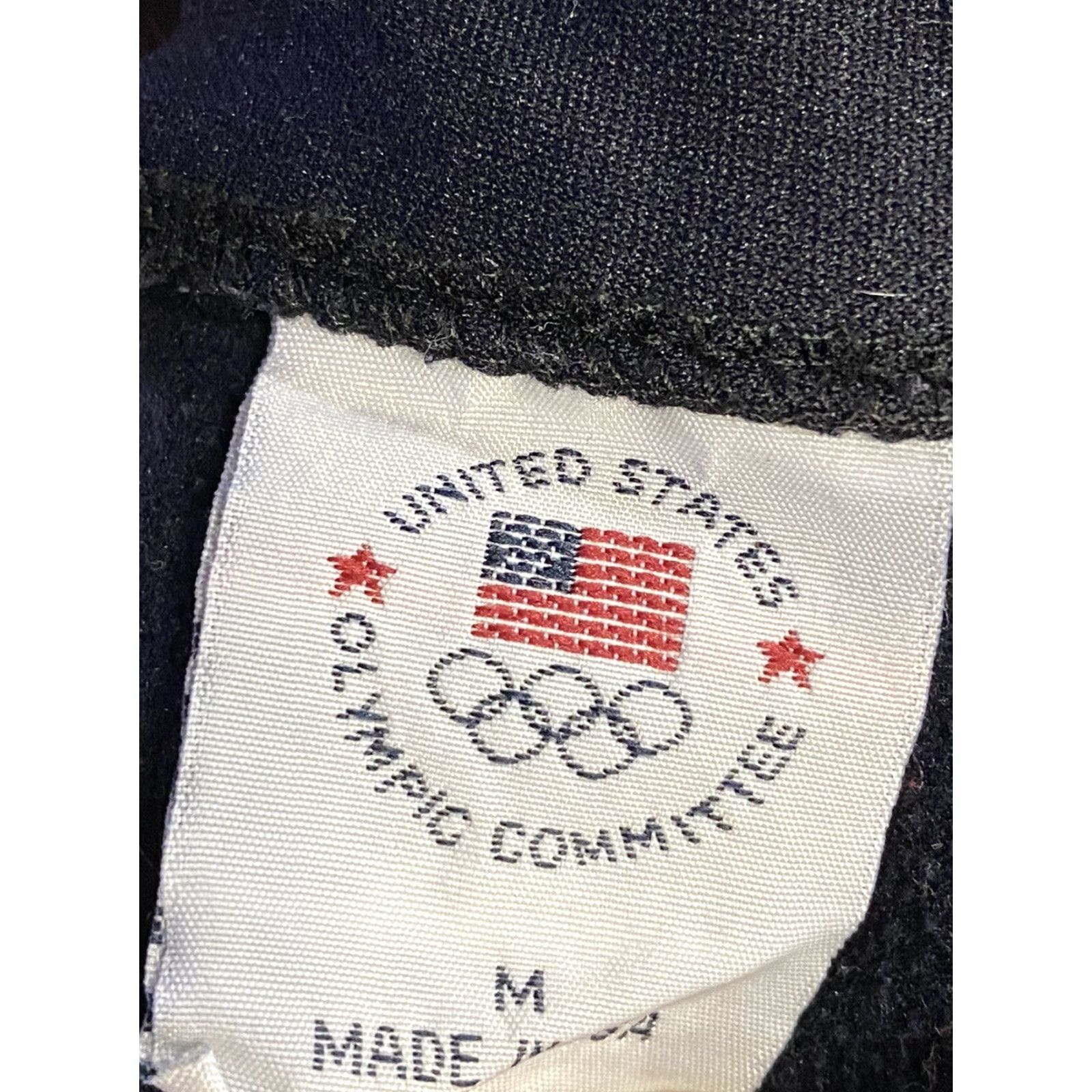 Vintage VINTAGE Mens USA Olympics Full Zip Jacket Navy Blue size Medium Size US M / EU 48-50 / 2 - 5 Thumbnail