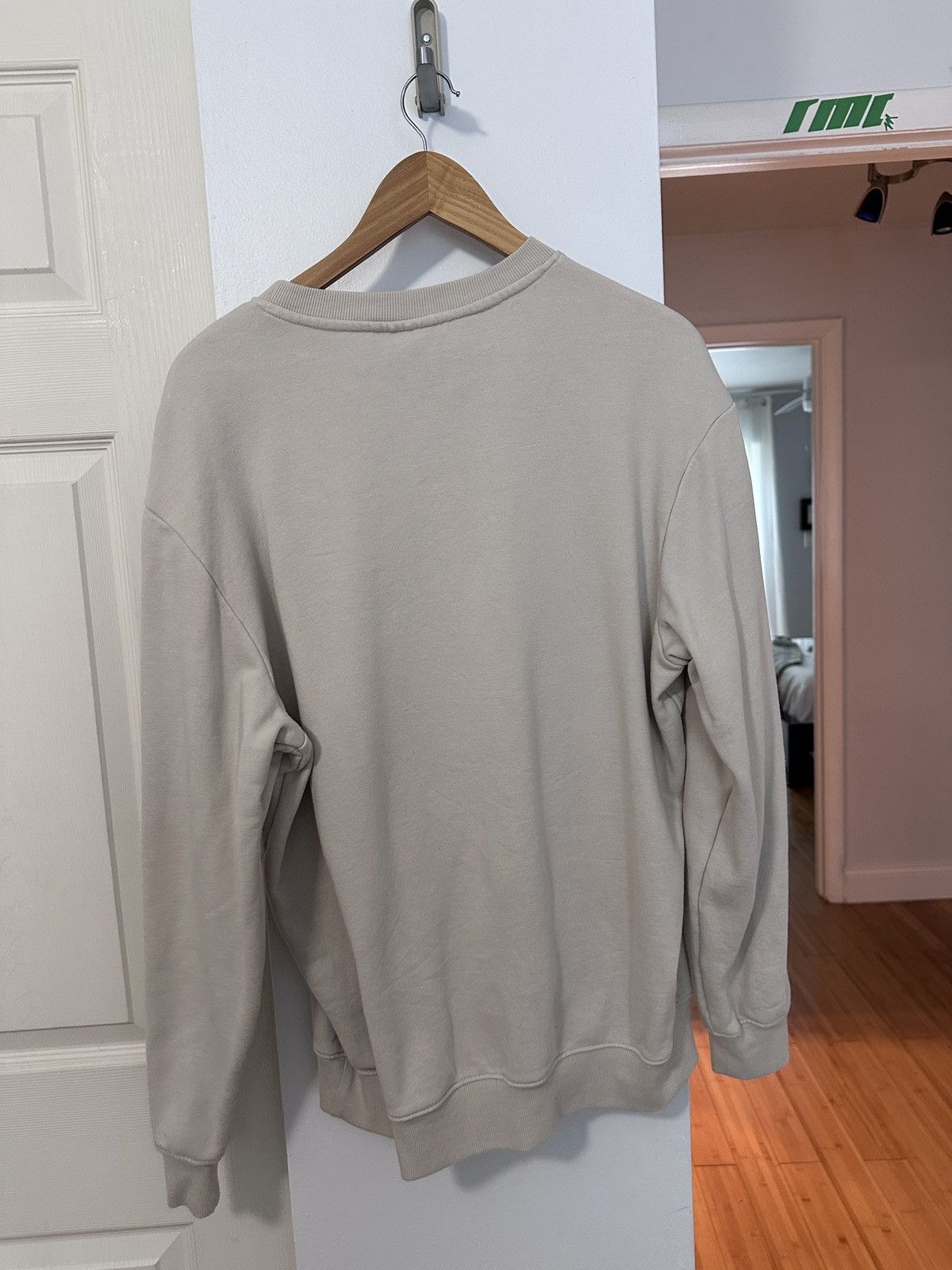 H&M H&m beige heavy gsm Sweatshirt Size US L / EU 52-54 / 3 - 2 Thumbnail