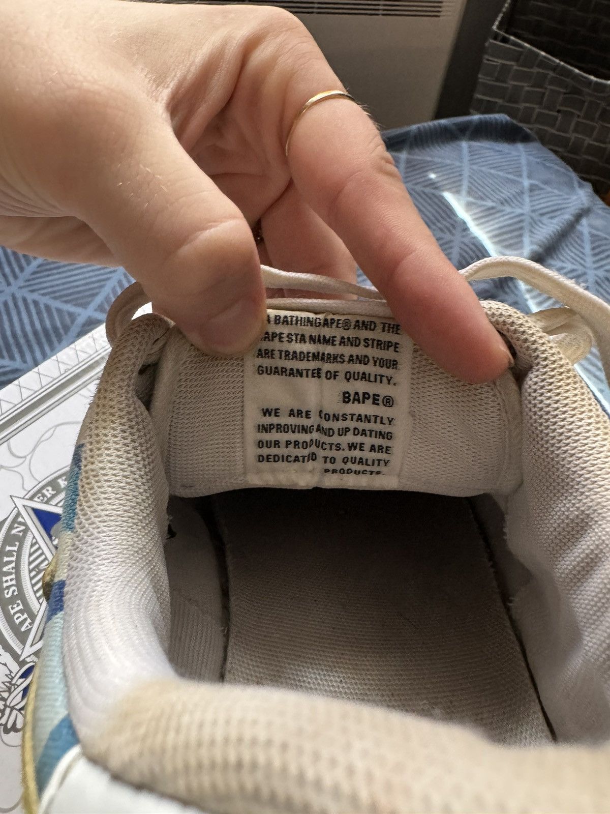 Bape ABC CAMO BAPESTA Size US 9.5 / EU 42-43 - 6 Thumbnail
