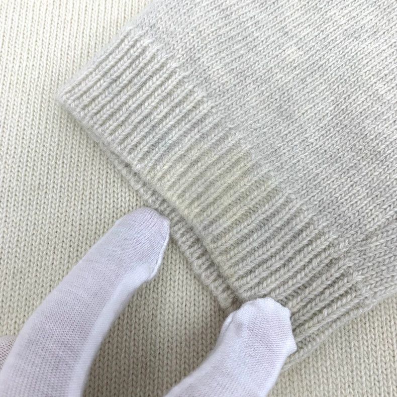 Loewe LOEWE Embroidered wool collar long sleeve Polo knit sweate Size XS / US 0-2 / IT 36-38 - 9 Thumbnail