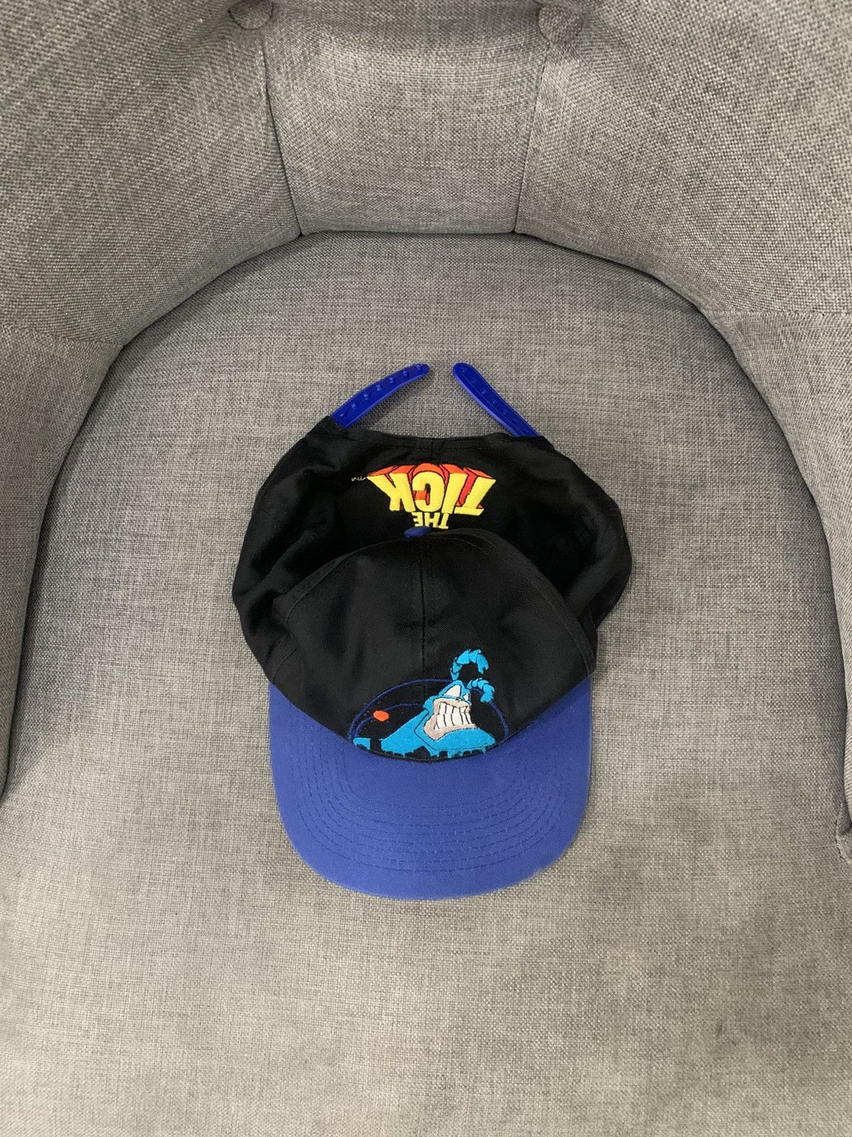 Other Vintage 1996 THE TICK Blockhead Snapback Size ONE SIZE - 2 Thumbnail