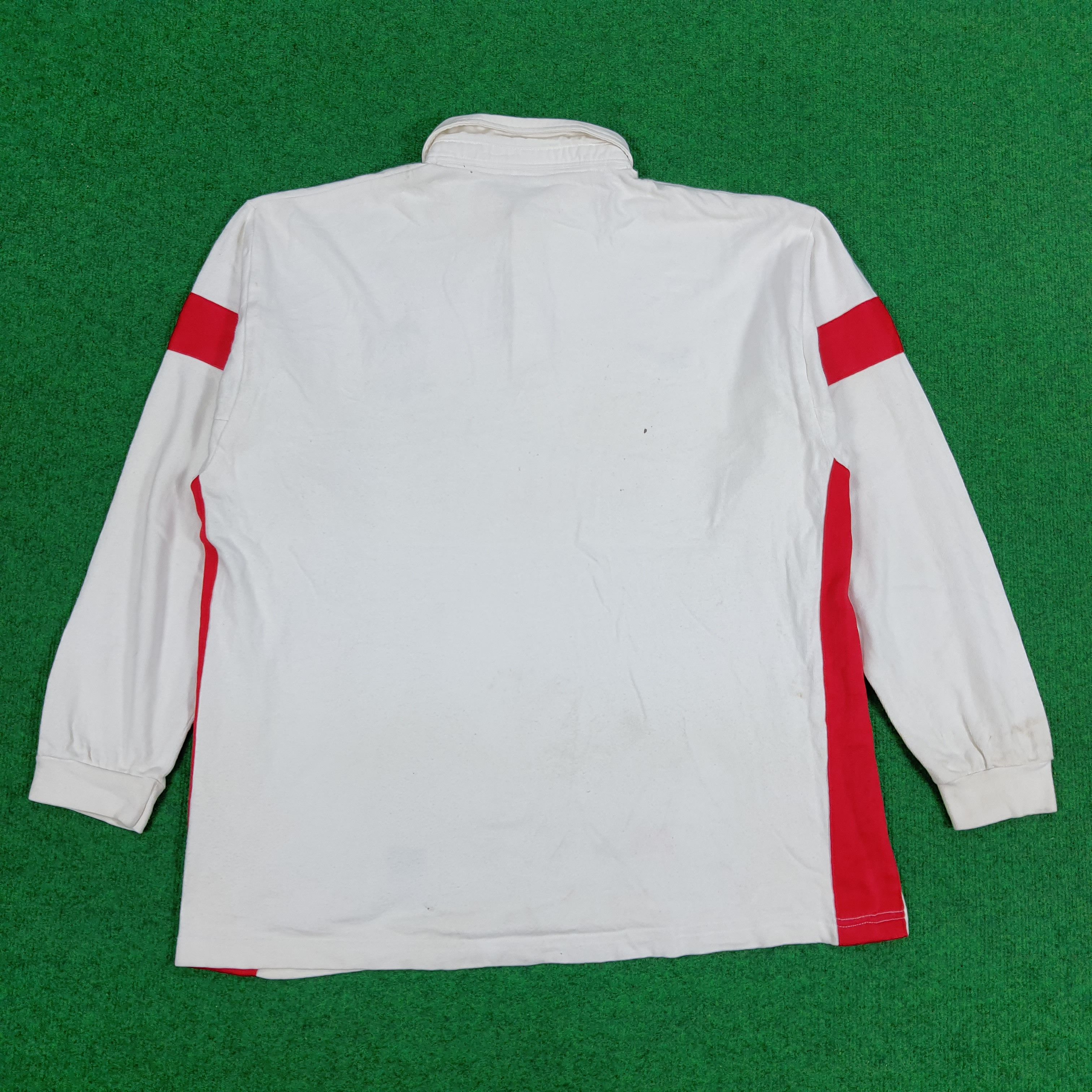 Nike × Vintage Vintage Nike Cellnet 90s Long Sleeve Polo Shirt Size US XL / EU 56 / 4 - 4 Thumbnail