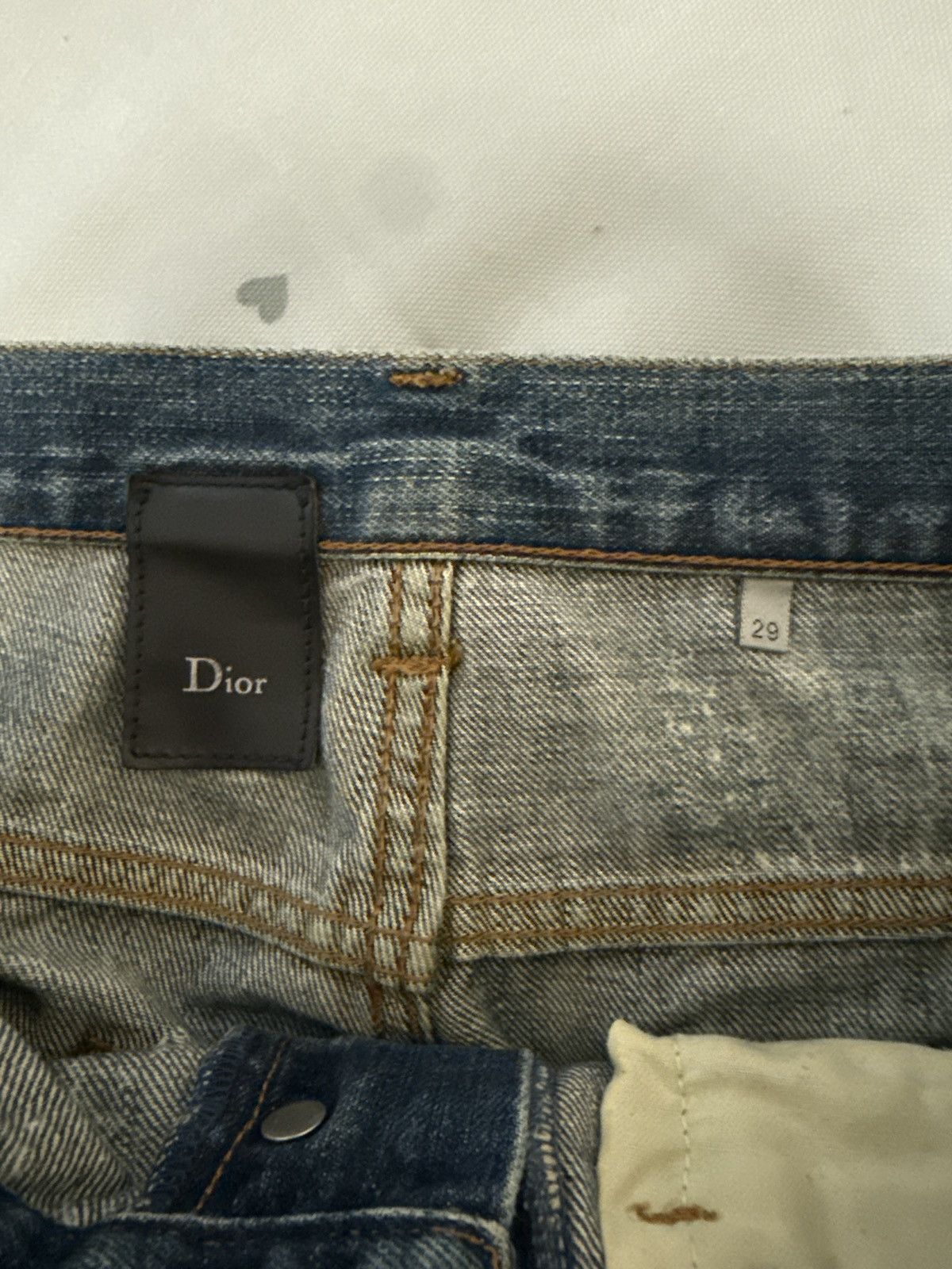 Dior Diorhomme07ss “Spider Web” Size US 29 - 7 Thumbnail