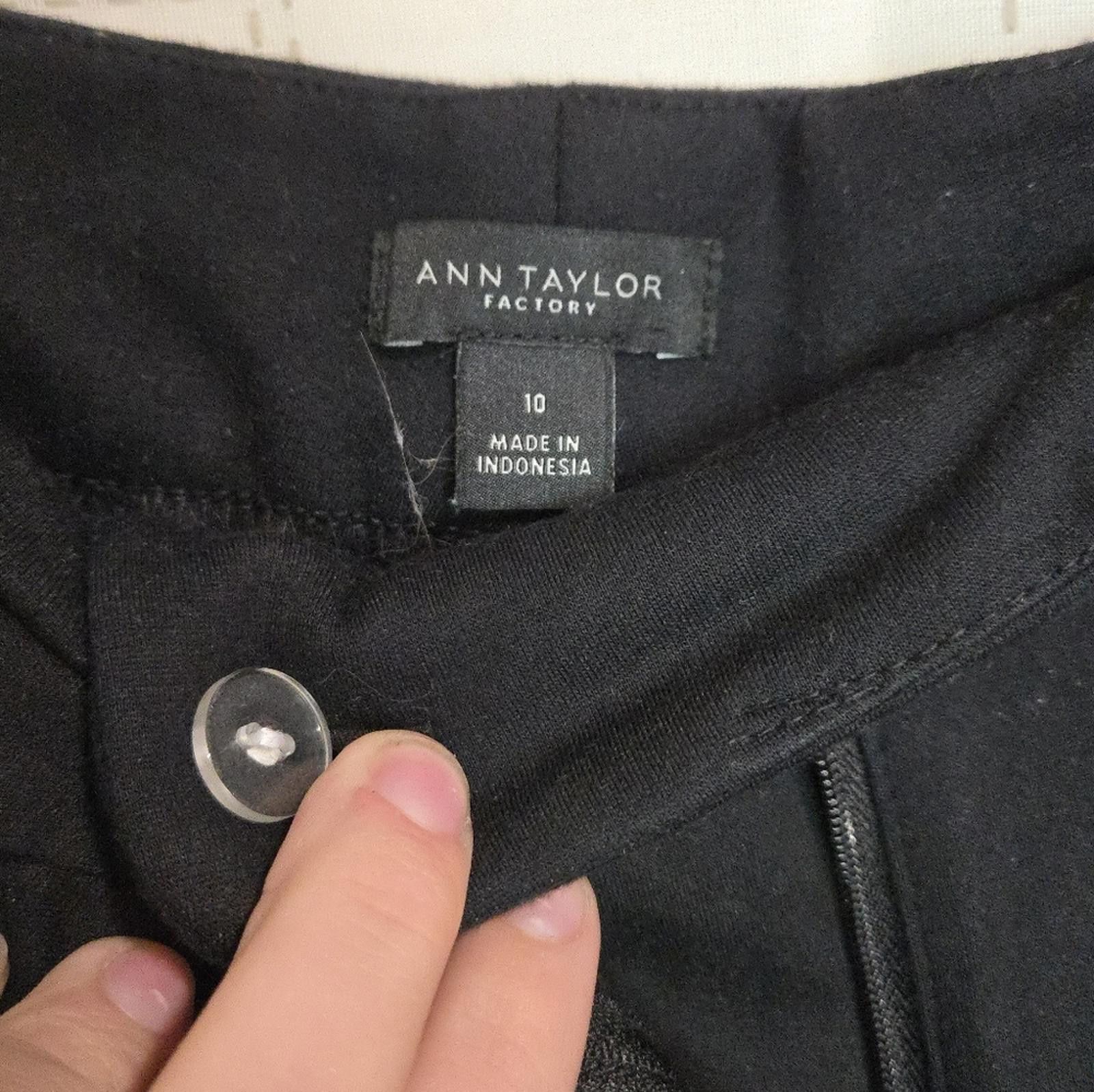 Ann Taylor Ann Taylor Dress Pants Size 32" / US 10 / IT 46 - 2 Thumbnail