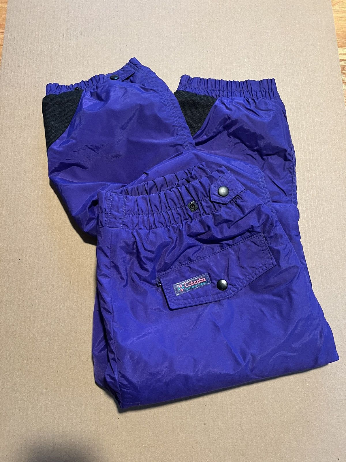 Columbia × Vintage Vintage Columbia Ski Pants Purple Size 28" / US 6 / IT 42 - 4 Thumbnail