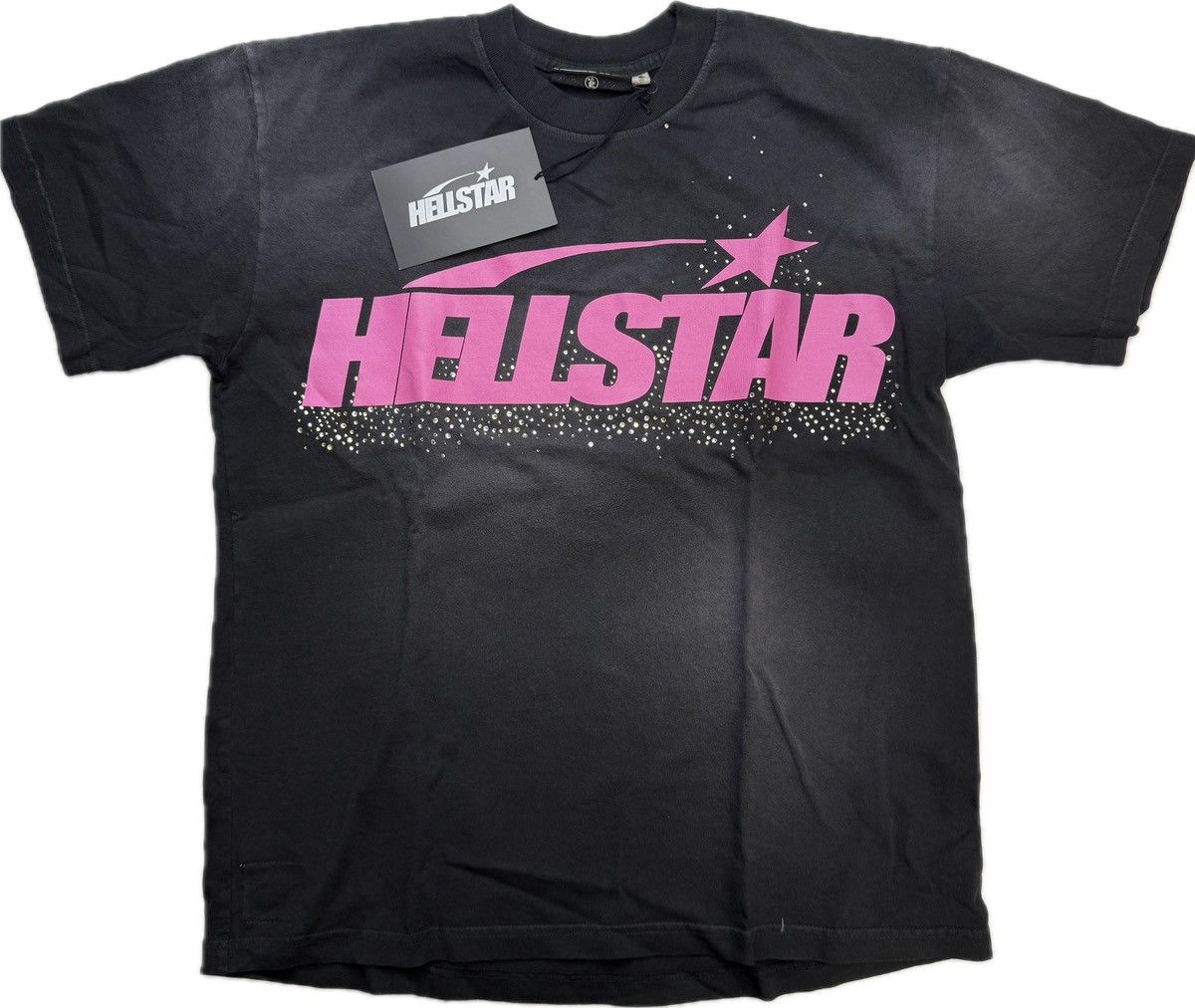 HELLSTAR Hellstar Classic Rhinestone T-shirt Size US M / EU 48-50 / 2 - 1 Thumbnail