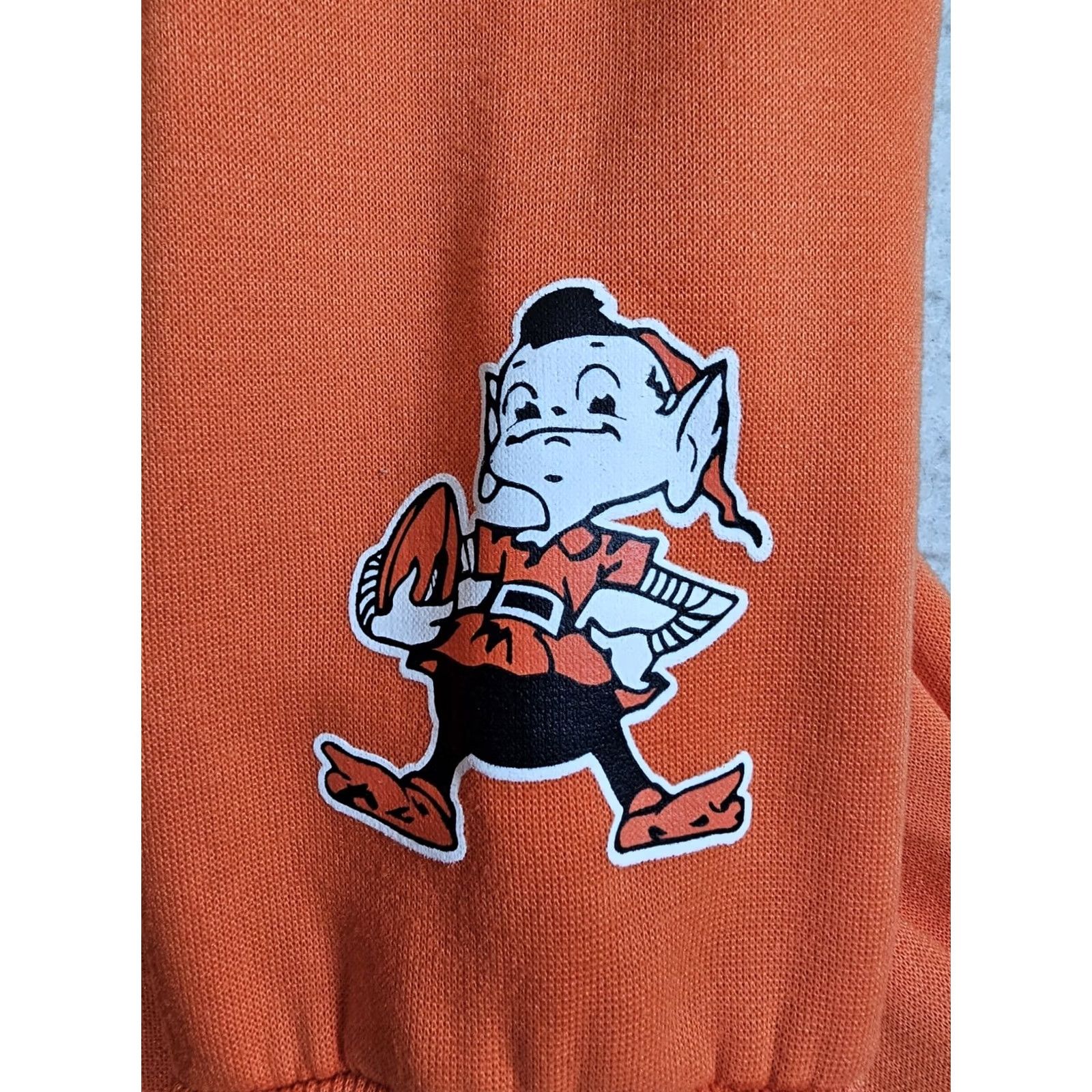 NFL VINTAGE 80s NFL Merchandise Cleveland Browns Sweatshirt Brownie Logo Size Small Orange Mens/Boys Size US S / EU 44-46 / 1 - 5 Thumbnail