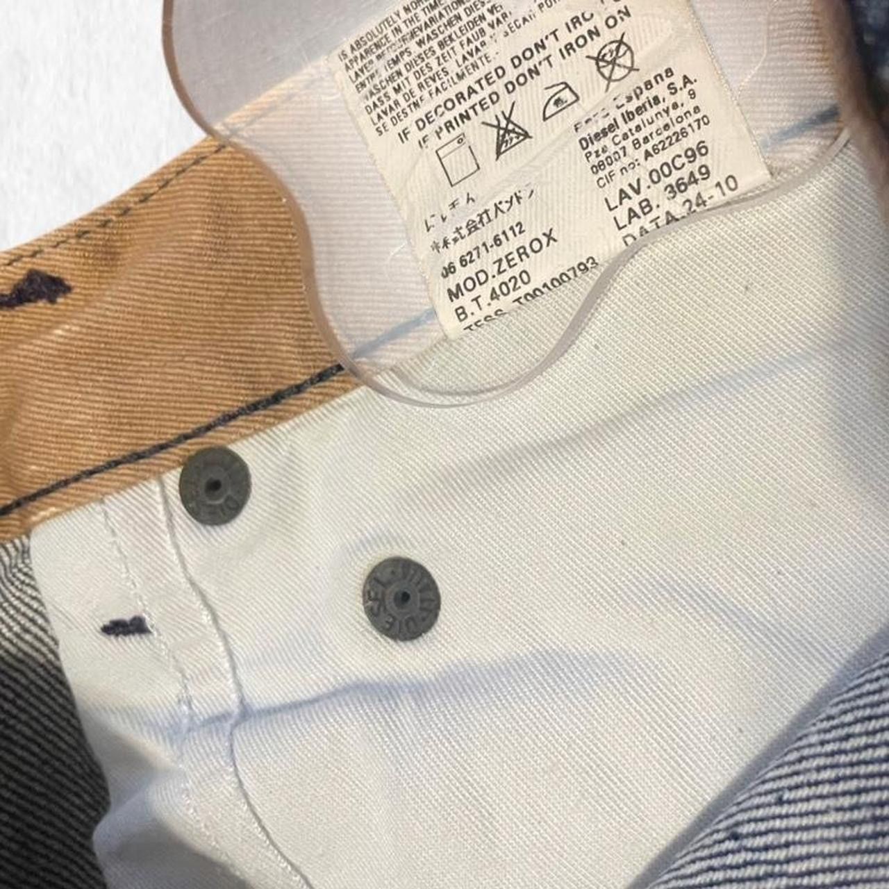 Diesel Diesel RARE Deadstock ZEROX Low rise blue denim jeans Size 26" / US 2 / IT 38 - 8 Thumbnail