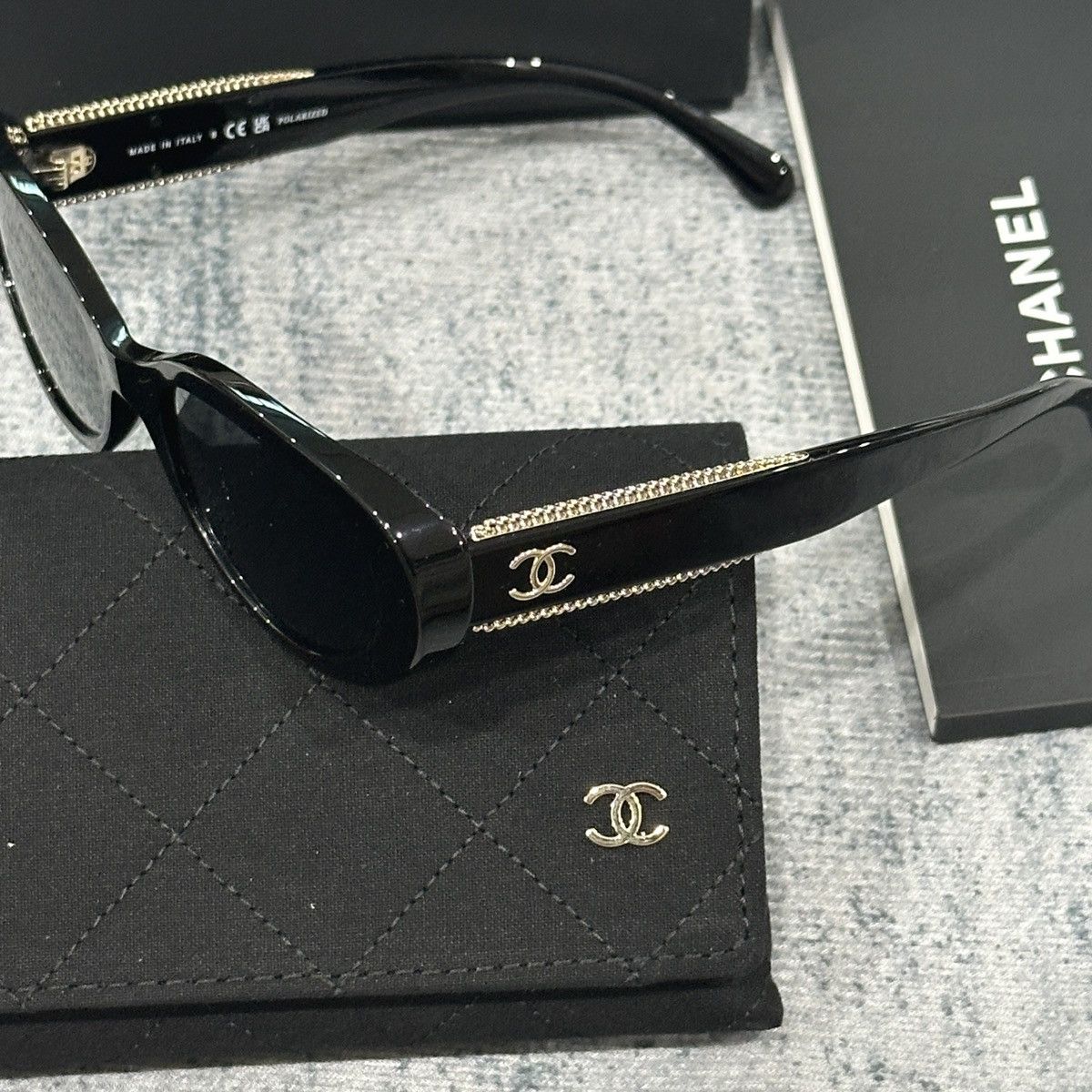 Chanel CHANEL 0CH5515 C62248 SUNGLASSES Size ONE SIZE - 4 Thumbnail