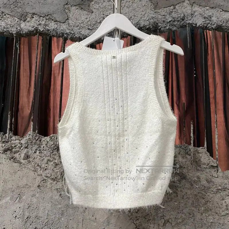 Chanel Chanel White Summer Short Sleeved T-Shirt . Size XXS / US 00 / IT 34 - 2 Thumbnail