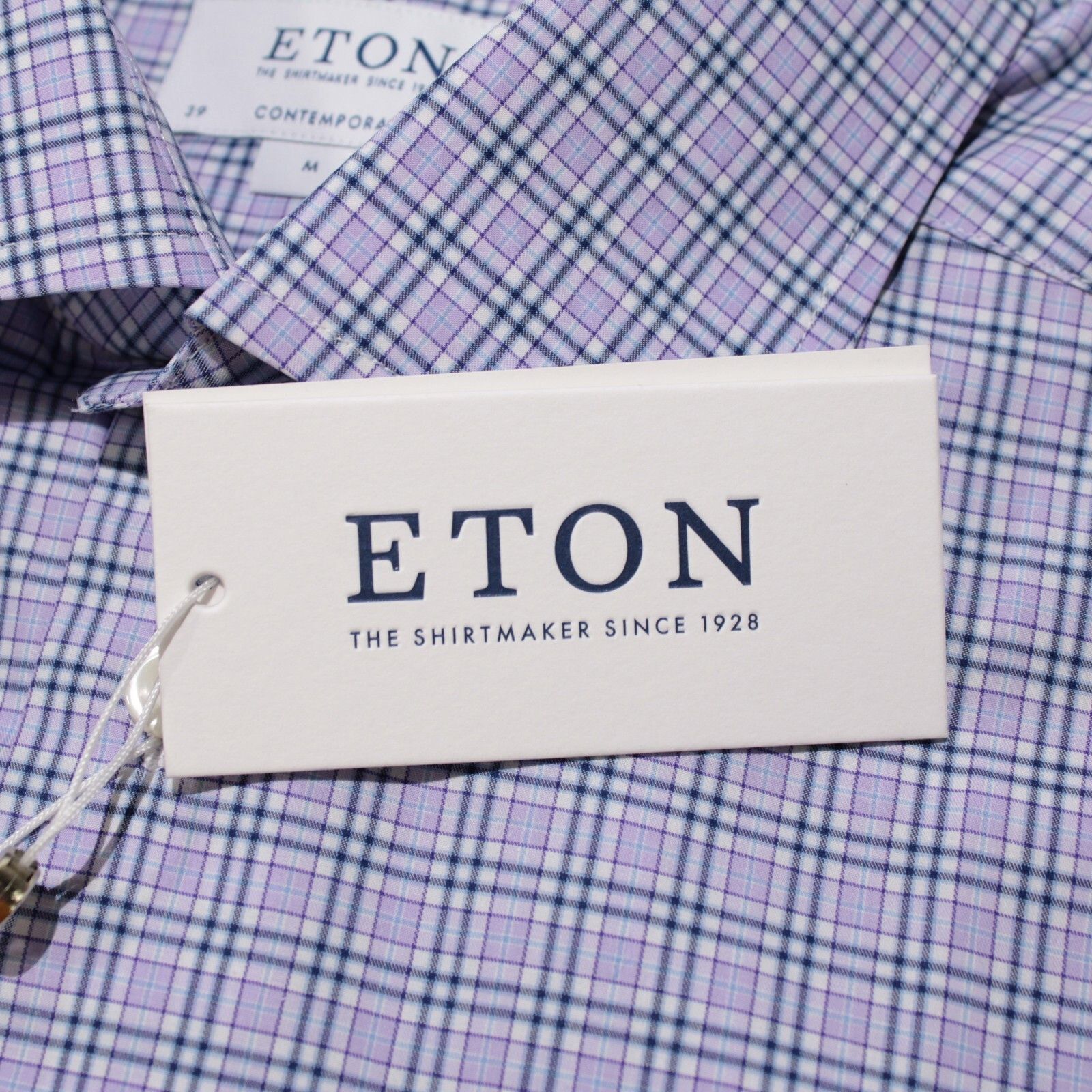 Eton Eton New with tags Shirt Size M US In Purple Size US M / EU 48-50 / 2 - 2 Thumbnail