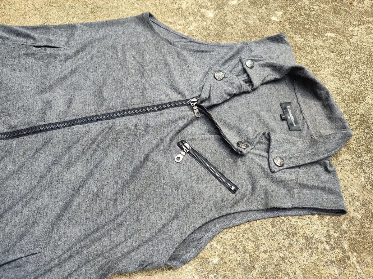 In The Attic in the attic homme Sleeveless Zip Vest – L Size US S / EU 44-46 / 1 - 3 Thumbnail