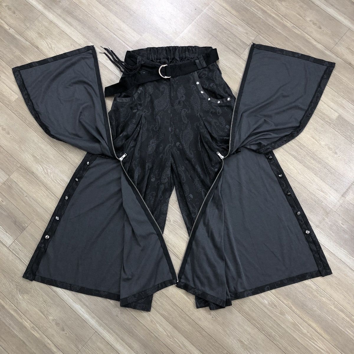 Japanese Brand 2000s Sexpot Revenge Bandana Grunge Punk Bondage Baggy Pants Size US 30 / EU 46 - 3 Thumbnail