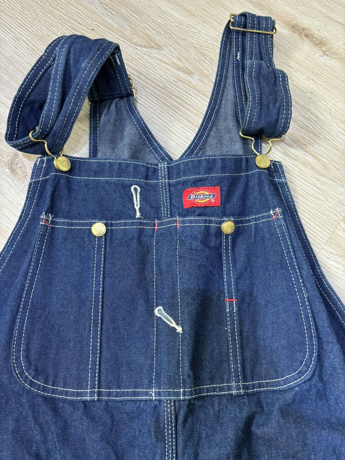 Dickies × Vintage Dickies Double Logo Overalls Vintage36x34Very Good Condition Size US 36 / EU 52 - 3 Thumbnail