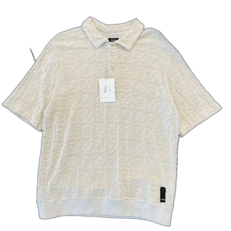 Fendi Fendi Short Sleeve Polo Shirt Size US L / EU 52-54 / 3 - 1 Thumbnail