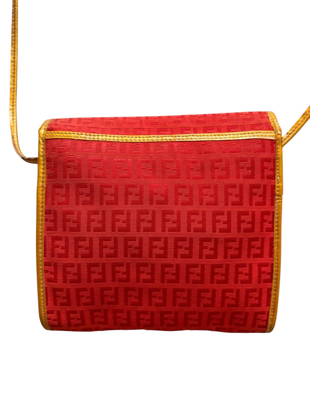 Fendi Vintage Fendi Zucca Messenger Bag Size ONE SIZE - 4 Thumbnail