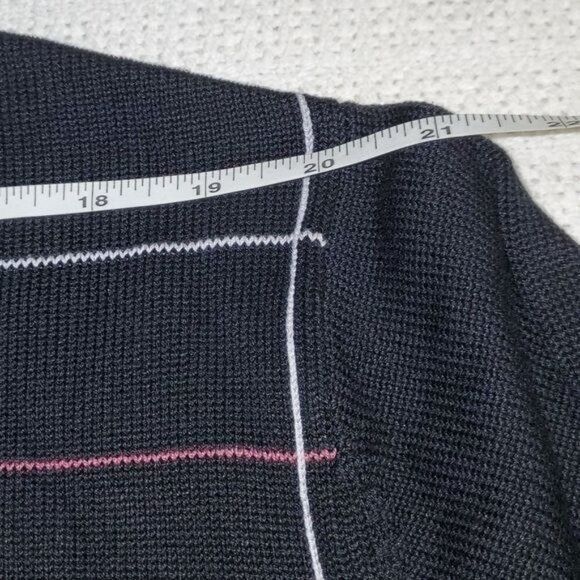 Vintage Byron Nelson Crewneck 79% Silk Aysymetrical Design Embroider Size US L / EU 52-54 / 3 - 9 Thumbnail