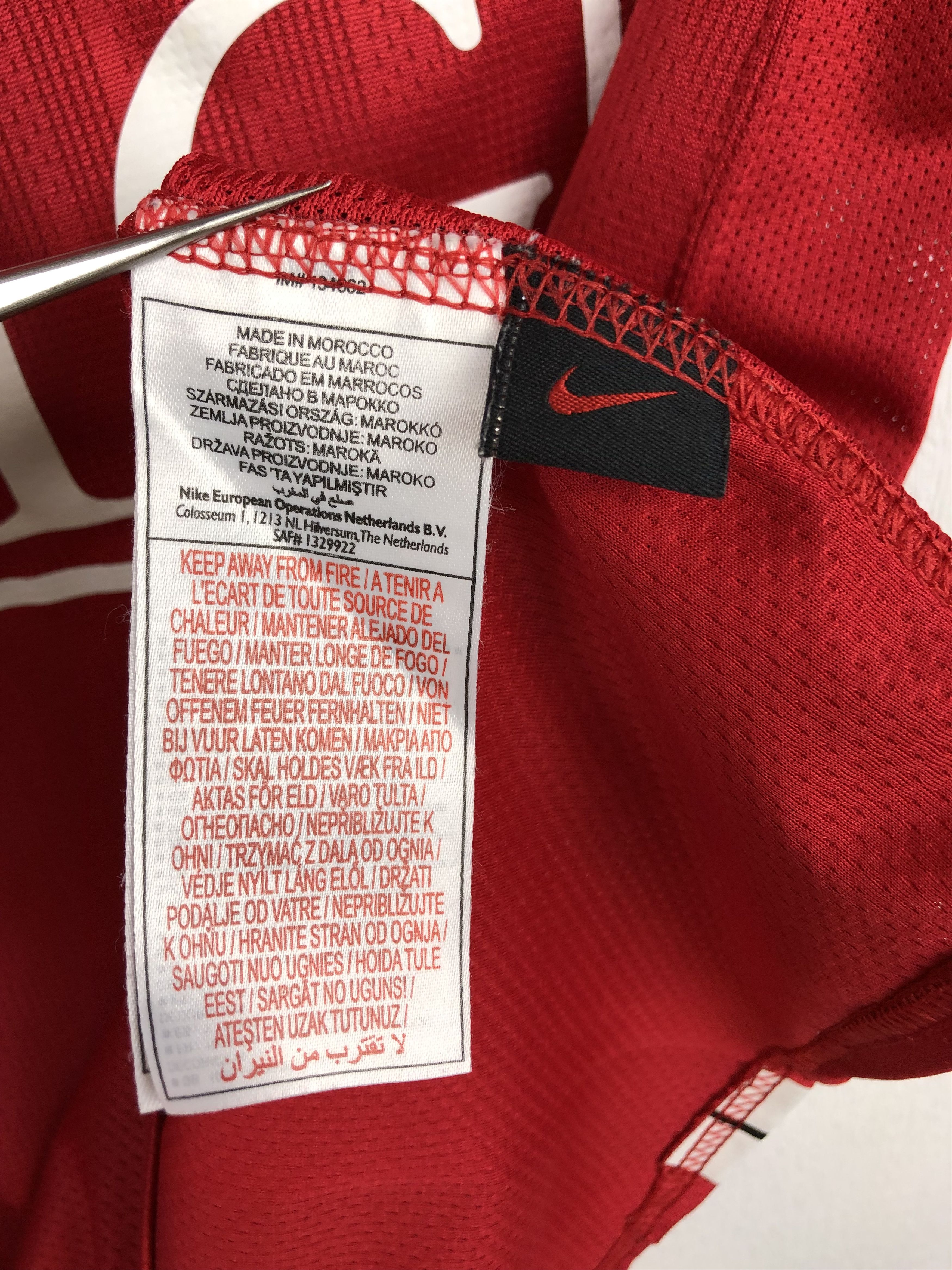 Nike Manchester United football shirt Soccer Nike Jersey Trikot Size US S / EU 44-46 / 1 - 5 Thumbnail