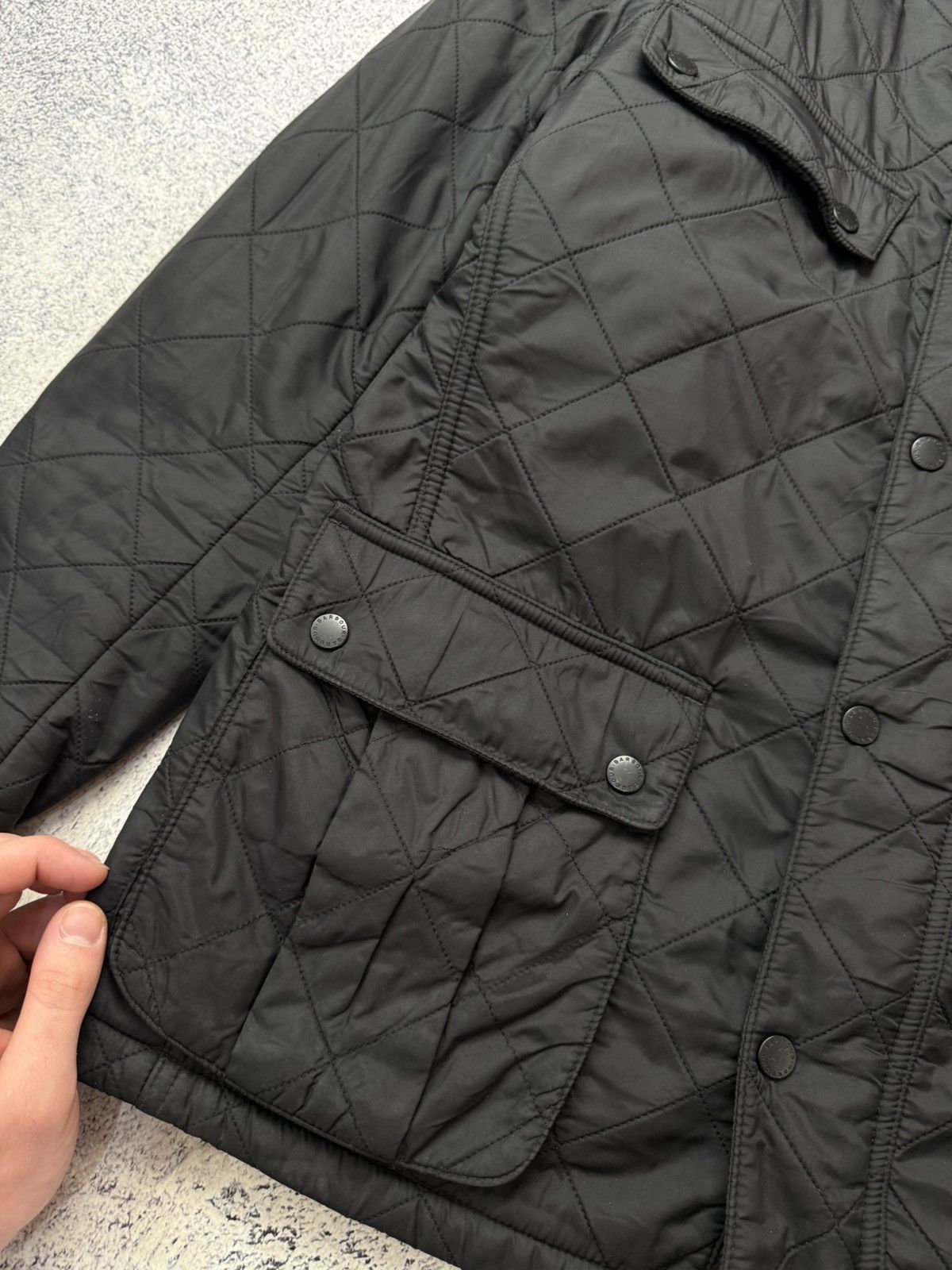 Barbour BARBOUR INTERNATIONAL ARIEL POLARQUILT MEN JACKET SIZE M Size US M / EU 48-50 / 2 - 9 Thumbnail