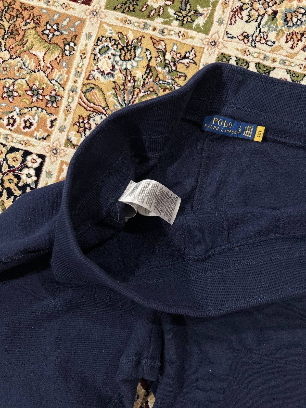 Polo Ralph Lauren Vintage Polo Ralph Lauren Baggy RRL Sweatpants L Size US 34 / EU 50 - 5 Thumbnail