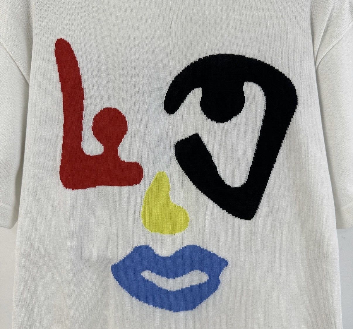 Louis Vuitton Louis Vuitton Face Knit Short Sleeve K12 Size US S / EU 44-46 / 1 - 5 Thumbnail