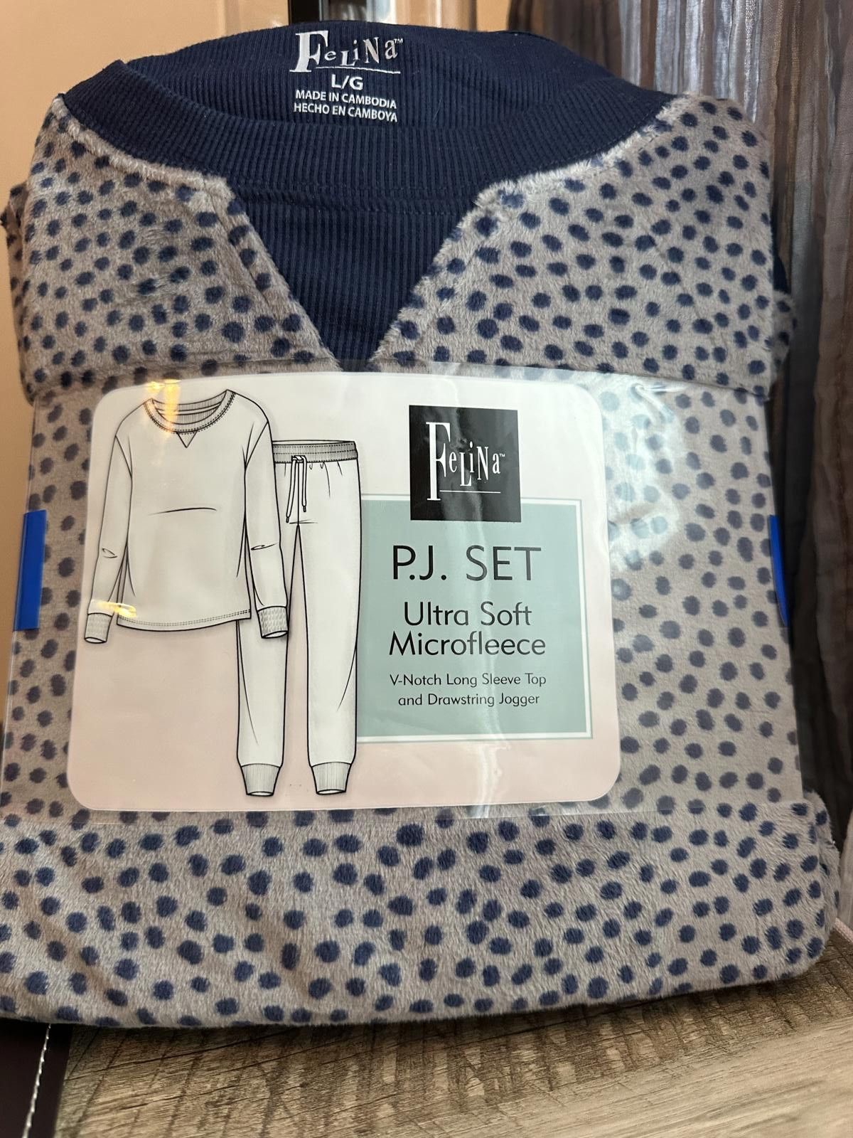 Other Felina Women's Ultra Soft Microfleece P.J. Set - Size L Size ONE SIZE - 2 Thumbnail