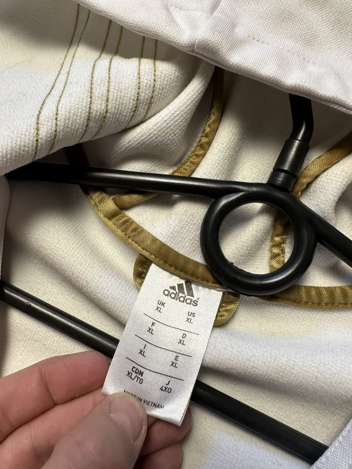 Adidas × Vintage Vintage adidas Olympic Marseille zip hoodie size XL Size US XL / EU 56 / 4 - 7 Thumbnail