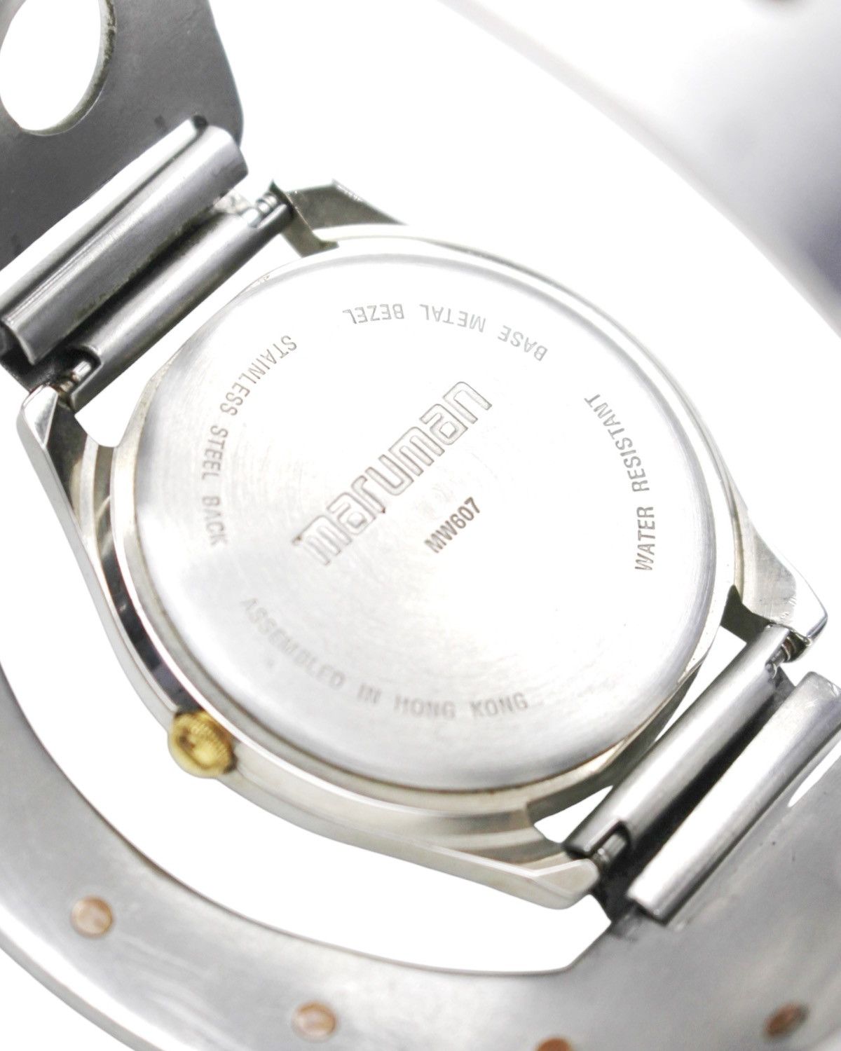 Vintage 1980S MARUMAN SEIKO BRICKS – INDUSTRIAL CUFF WATCH Size ONE SIZE - 6 Thumbnail