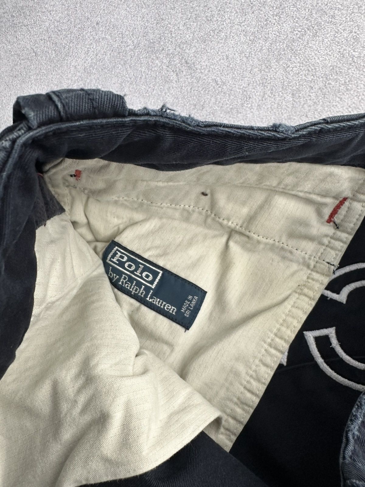 Polo Ralph Lauren Vintage Polo Ralph Lauren Mercer Club Navy Shorts Size US 32 / EU 48 - 5 Thumbnail