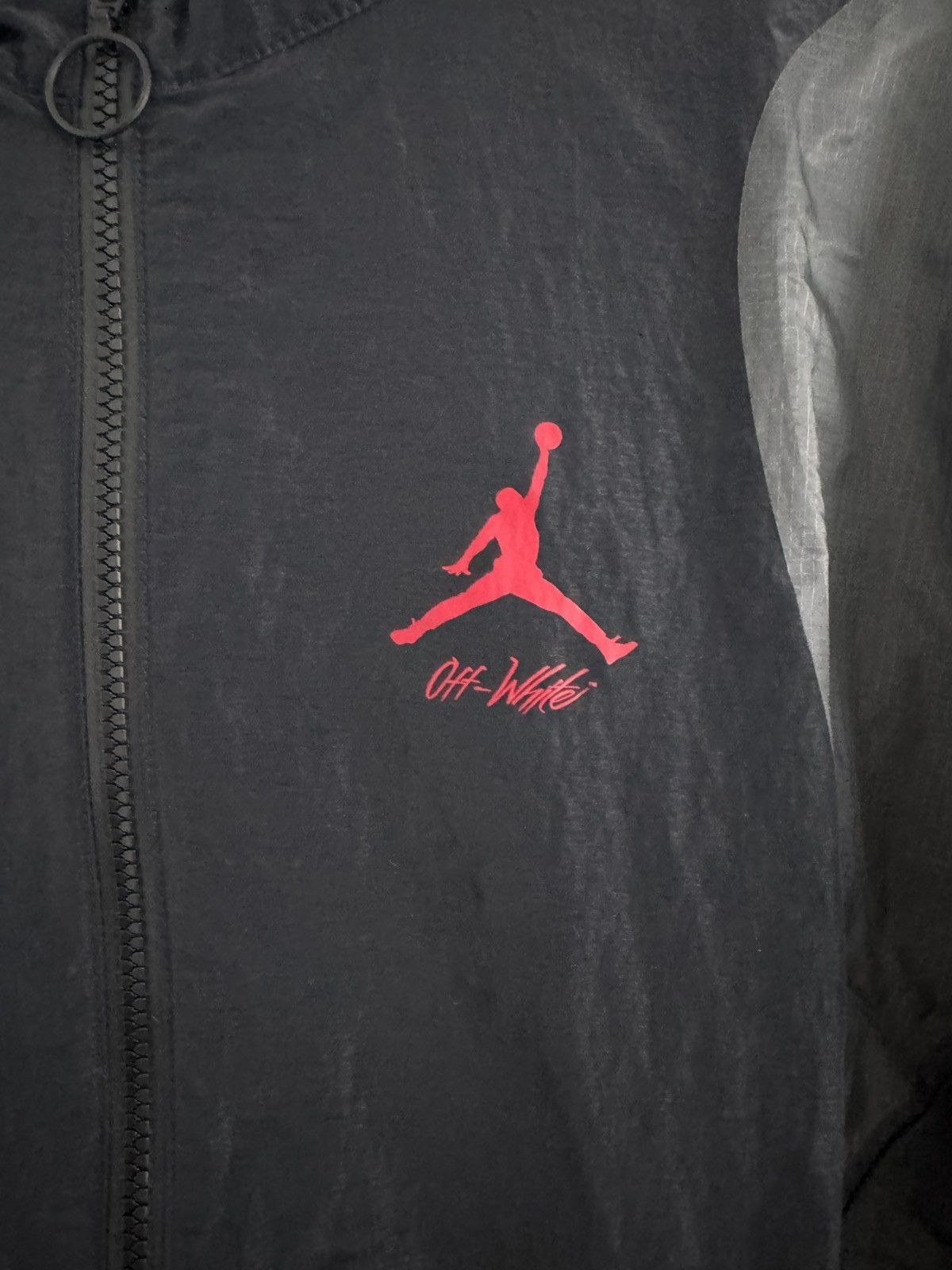 Jordan Brand × Off-White Air Jordan Off White Windbreaker Size Small Size US S / EU 44-46 / 1 - 4 Thumbnail