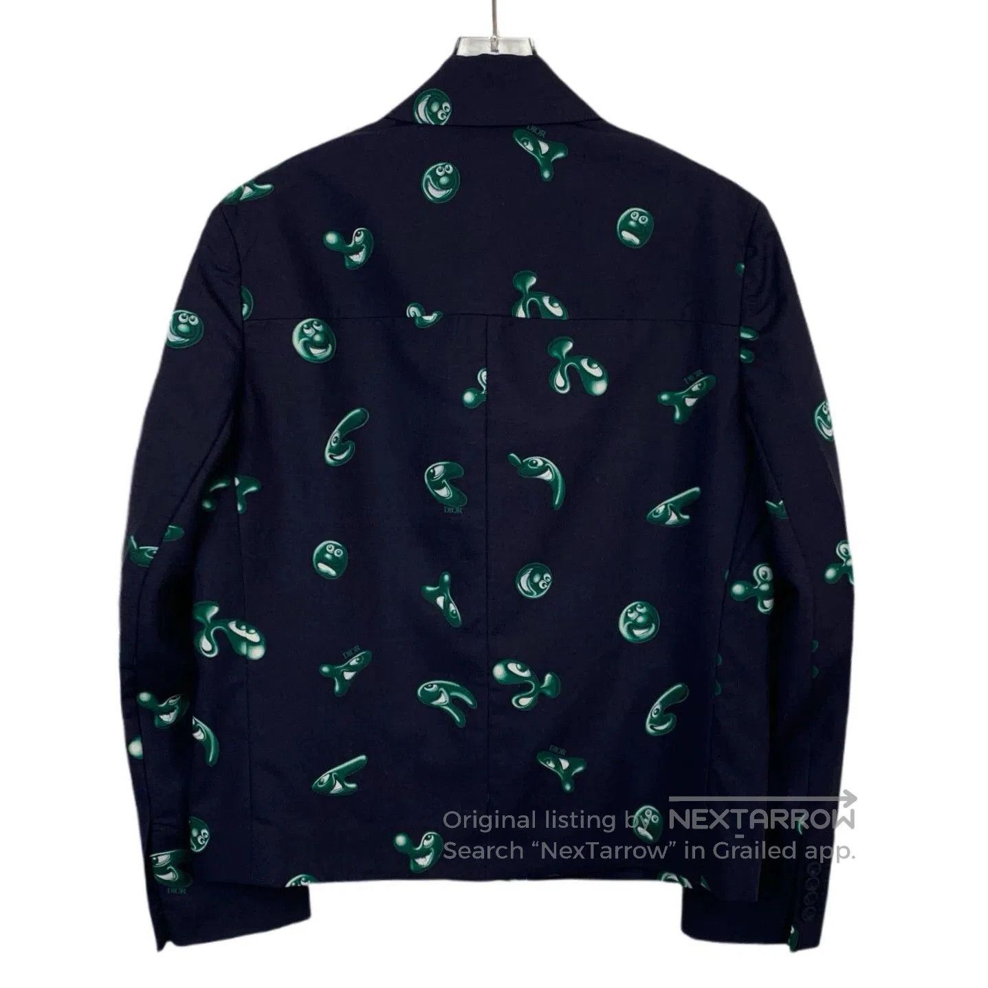 Dior Dior x Kenny collaboration logo printed wool jacket. Size US S / EU 44-46 / 1 - 2 Thumbnail