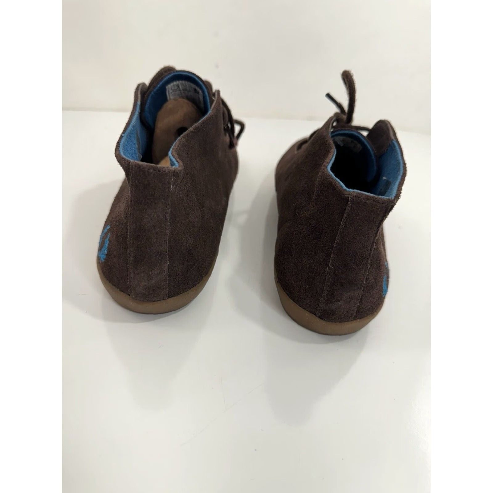 Fred Perry FRED PERRY Suede EATHER Mens 10.5 Chukka Ankle Boots Casual Brown Leather Upper Shoes Mens 10.5 Chukka Boots Brown Leather Suede EATHER Size US 11 / EU 44 - 5 Thumbnail