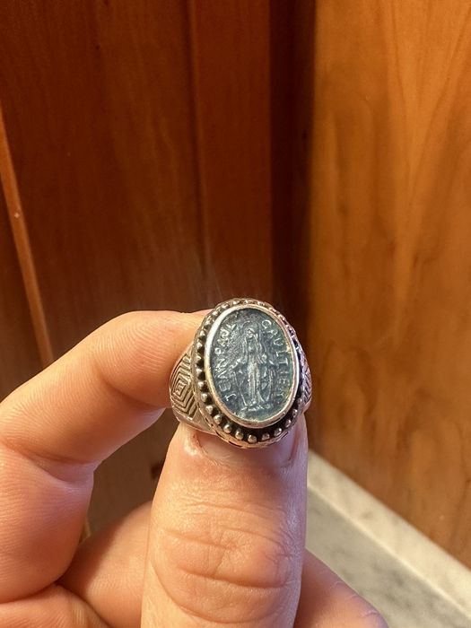 Vintage Maria Ring Silver Blue | Grailed