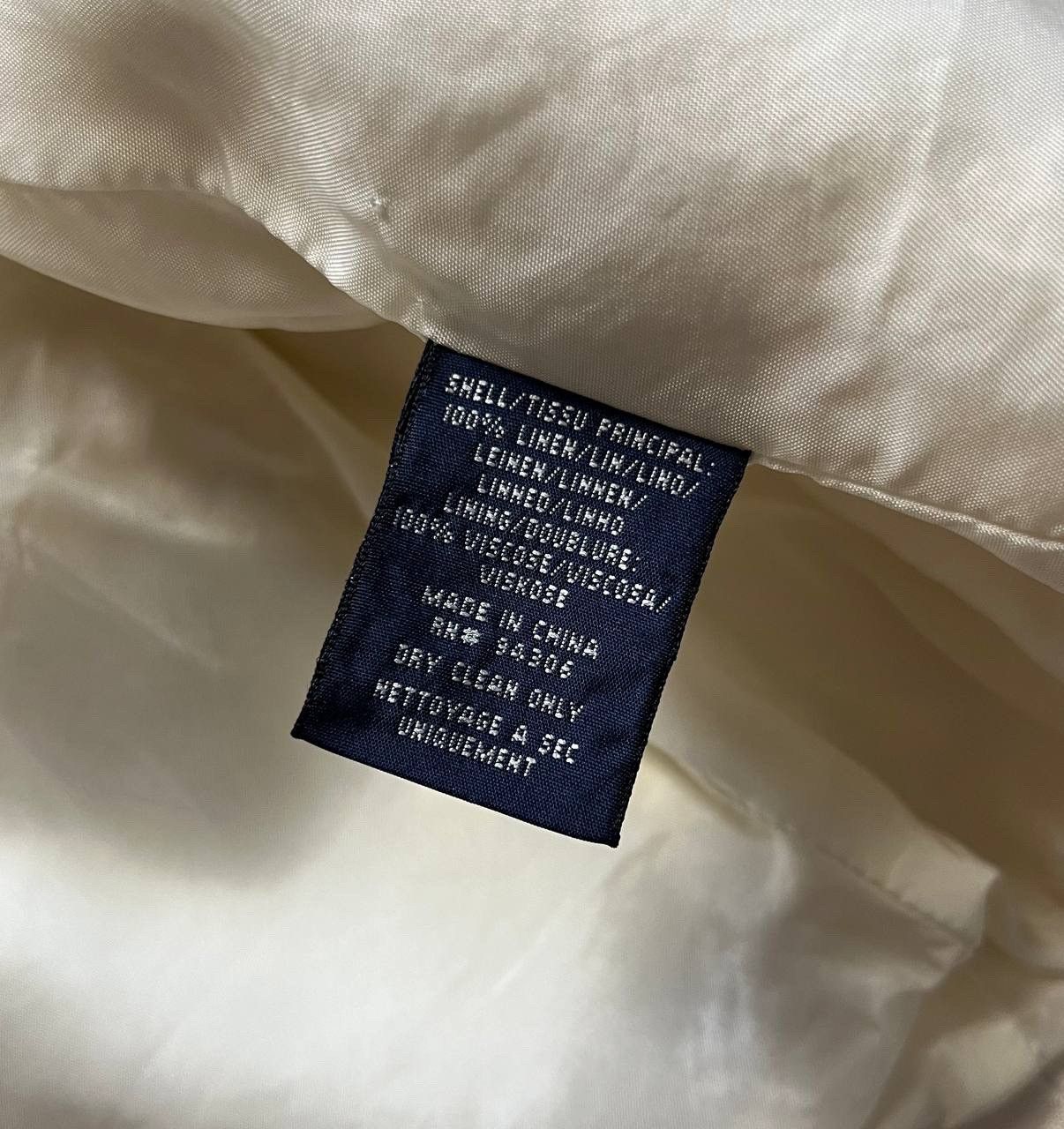Ralph Lauren × Vintage Ralph Lauren Jacket White Women's Size 10 Size L / US 10 / IT 46 - 8 Thumbnail