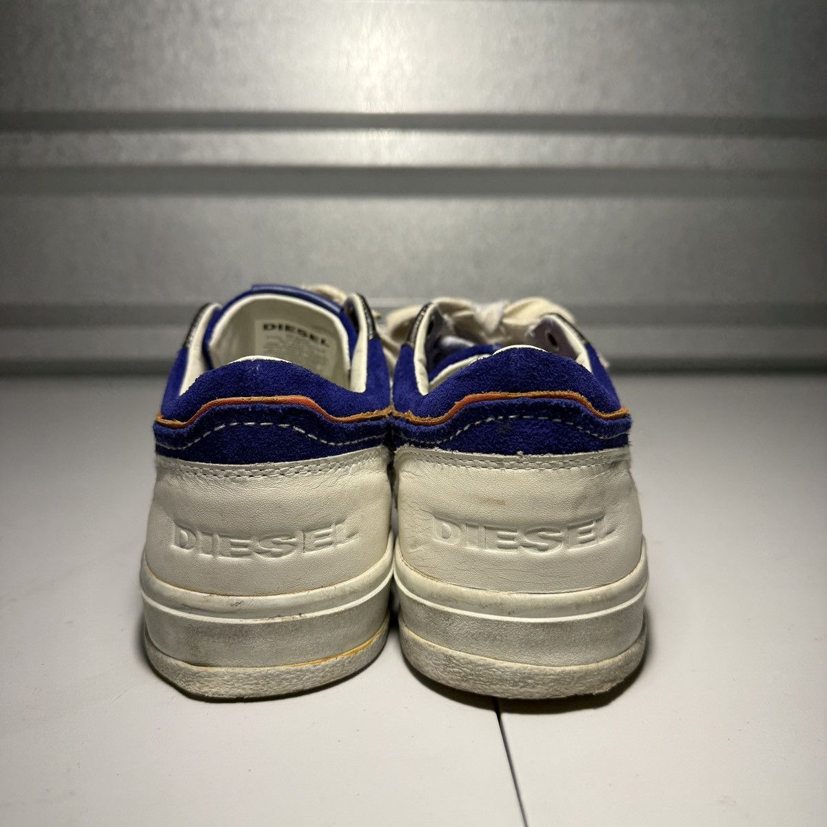Diesel Diesel Men’s S-Grindd Low Lace Blue Sneakers US Size 7.5 Size US 7.5 / EU 40-41 - 5 Thumbnail