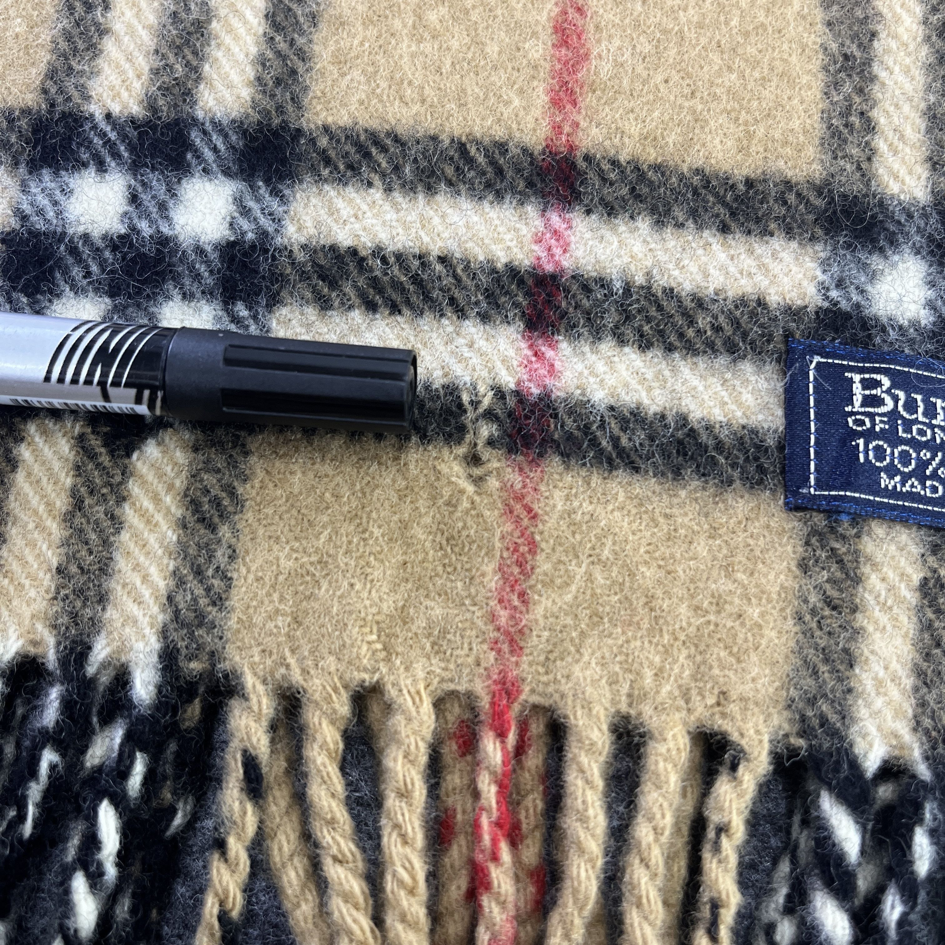 Burberry Vintage Burberry Scarf / Muffler / Neckwear T743 Size ONE SIZE - 6 Thumbnail