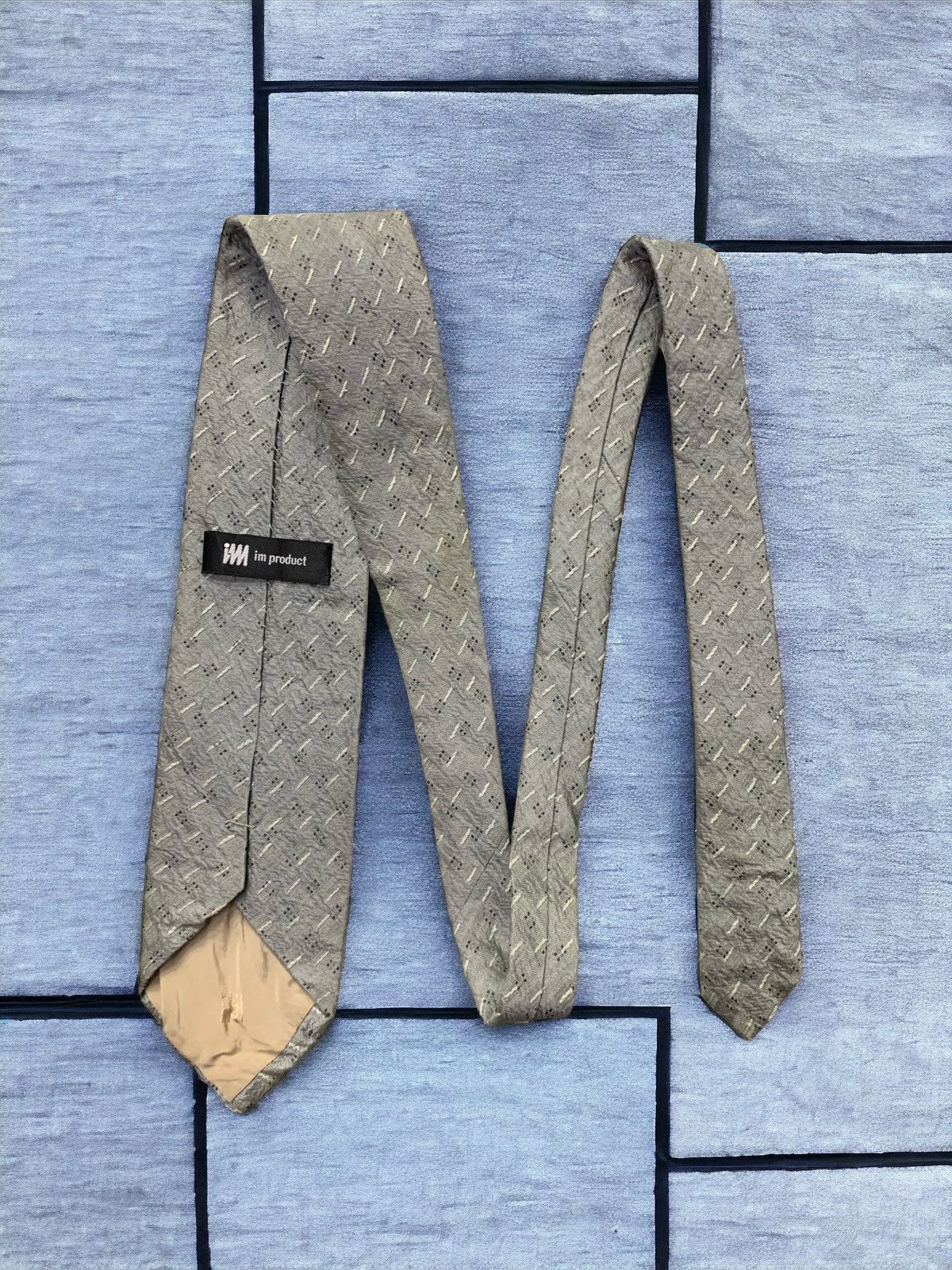 Homme Plisse Issey Miyake × Issey Miyake × Japanese Brand Vintage Issey Miyake Designer Formal Neck Tie Size ONE SIZE - 1 Thumbnail