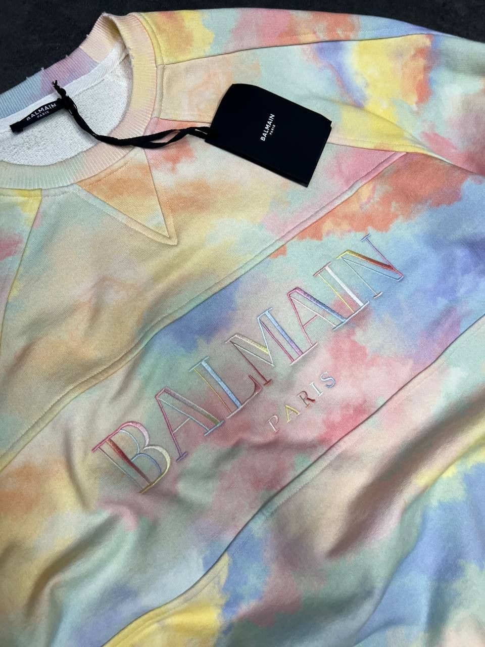 Balmain Balmain sweatshirt big logo cloud print embroidered Size US M / EU 48-50 / 2 - 6 Thumbnail