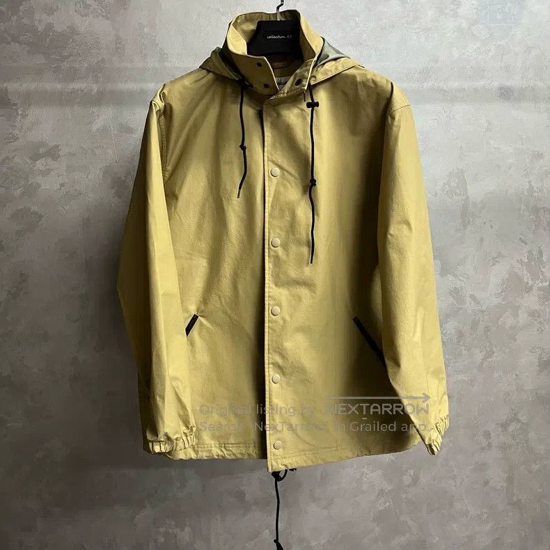Balenciaga Balenciaga Beige hooded logo letter print long sleeve Size XXS / US 00 / IT 34 - 1 Thumbnail